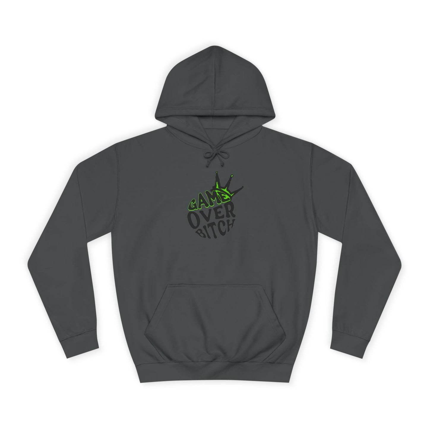 Unisex Hoodie - 'Game Over Bitch' Graphic Sweatshirt for everyone