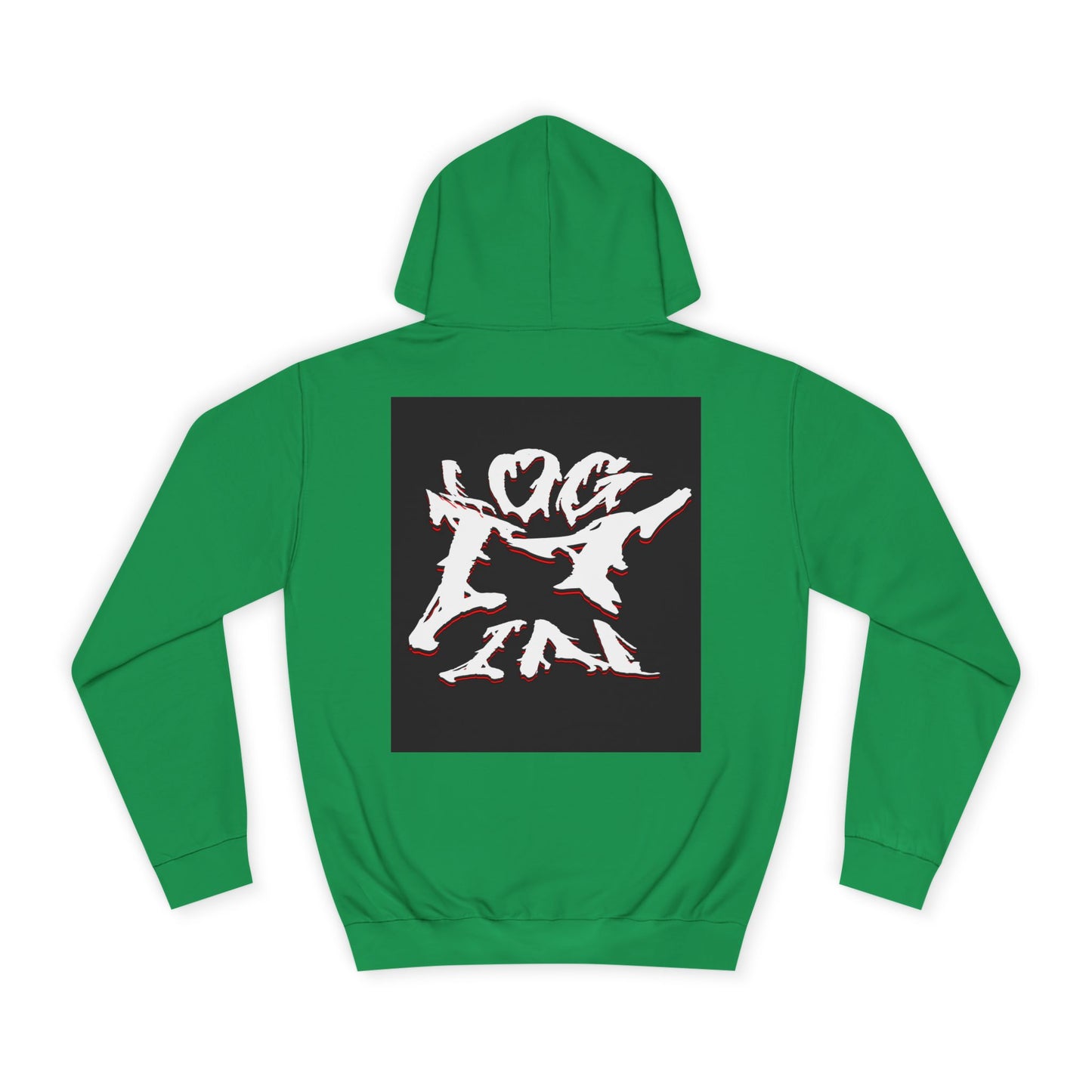 Unisex Log it in Hoodie - Artsy Graphic Sweatshirt, Cozy Custom Apparel, Perfect Gift, Spirit Wear, Trendy Streetwear