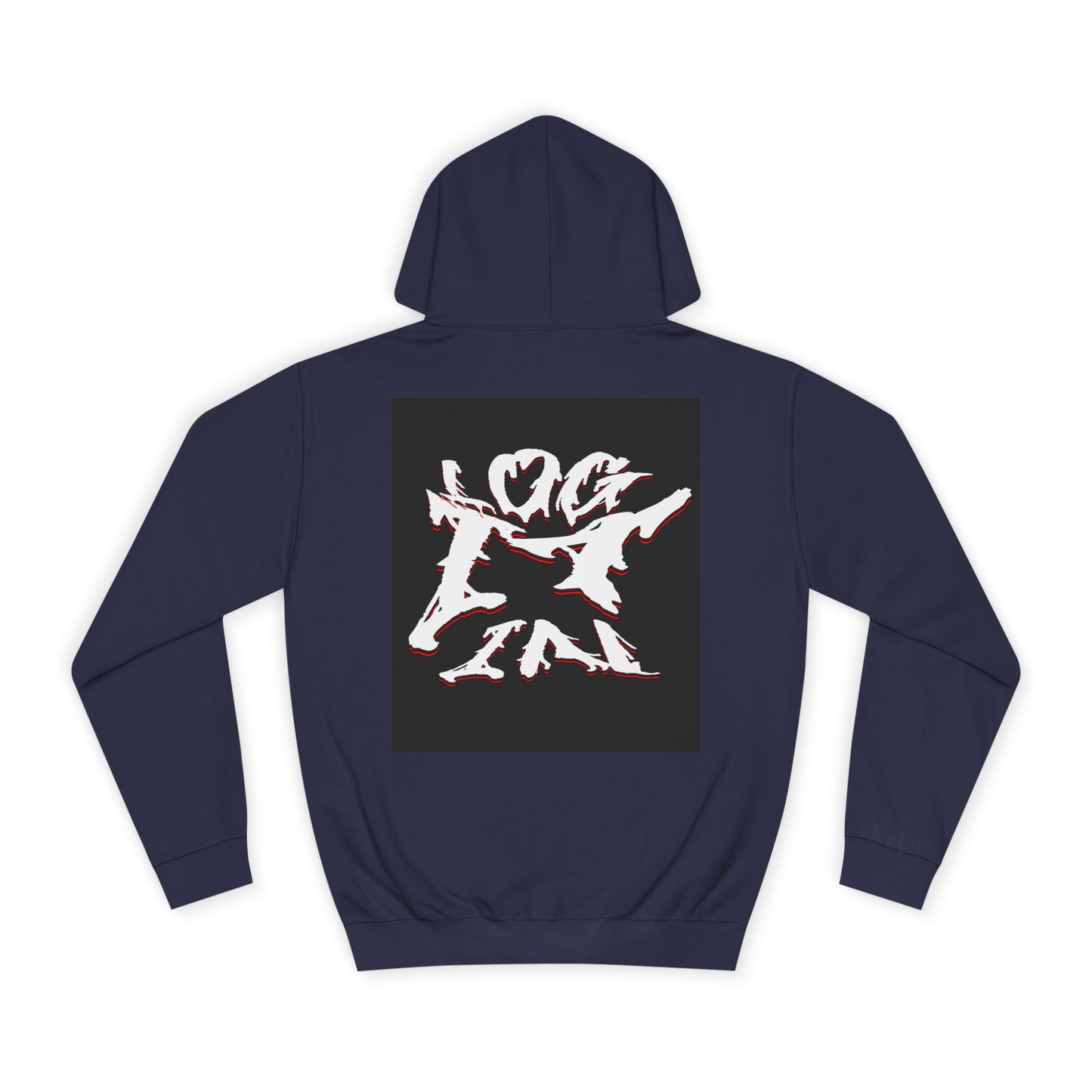 Unisex Log it in Hoodie - Artsy Graphic Sweatshirt, Cozy Custom Apparel, Perfect Gift, Spirit Wear, Trendy Streetwear