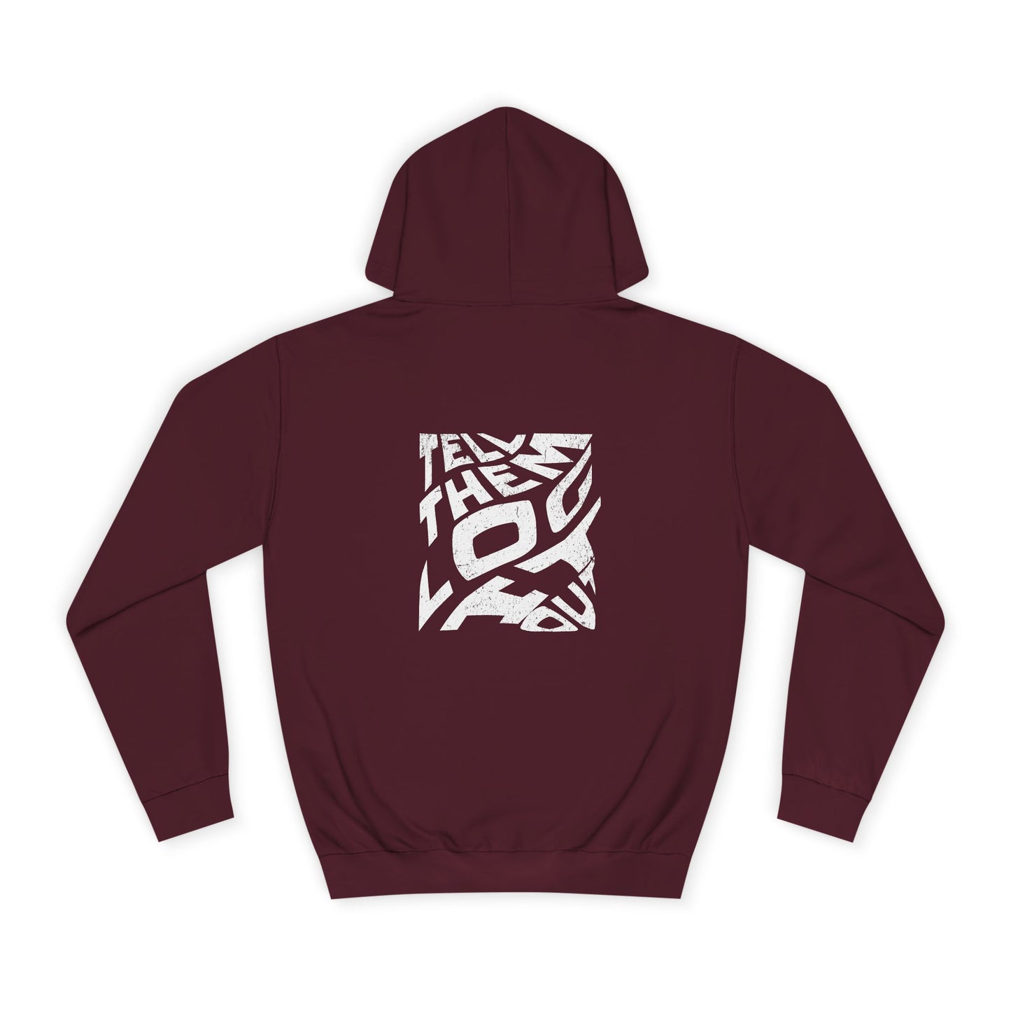 Unisex Hoodie: Bold Statement Log it in, Casual Outfits, Cozy Nights, Trendy Spirit, Gift for Any one