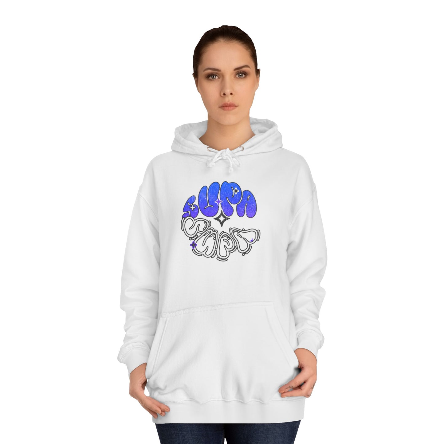Unisex Supa Supa Streetwear Hoodie, Casual Art Hoodie, Life Apparel, Stylish Unisex Pullover, Hipster Hoodie Gift