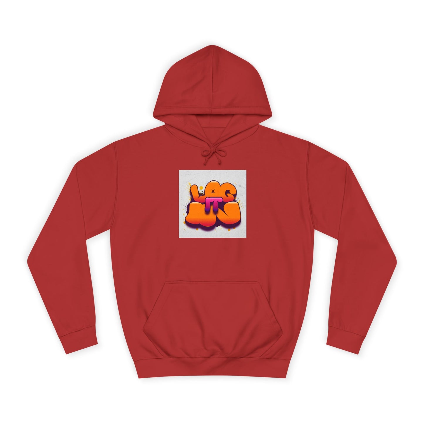 Vibrant Graffiti Log it in Hoodie, Trendy Sweatshirt, Casual Streetwear, Unique Gift, Artsy Apparel