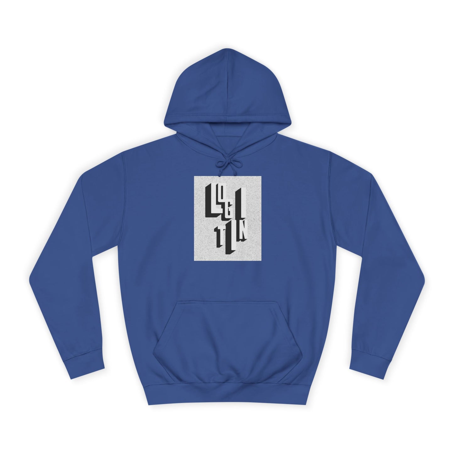 Minimalist Hoodie, Unisex Sweatshirt, Cozy Campus Wear, Student Gift, Modern Graphic Hoodie