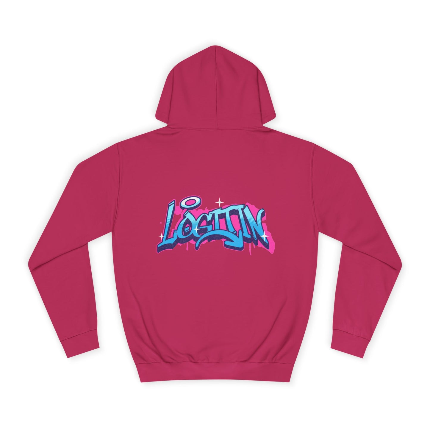 Vibrant Log it in Hoodie, Unisex Cozy Sweatshirt, Trendy Streetwear, Perfect for Life, Gift for Stylish Fall Apparel