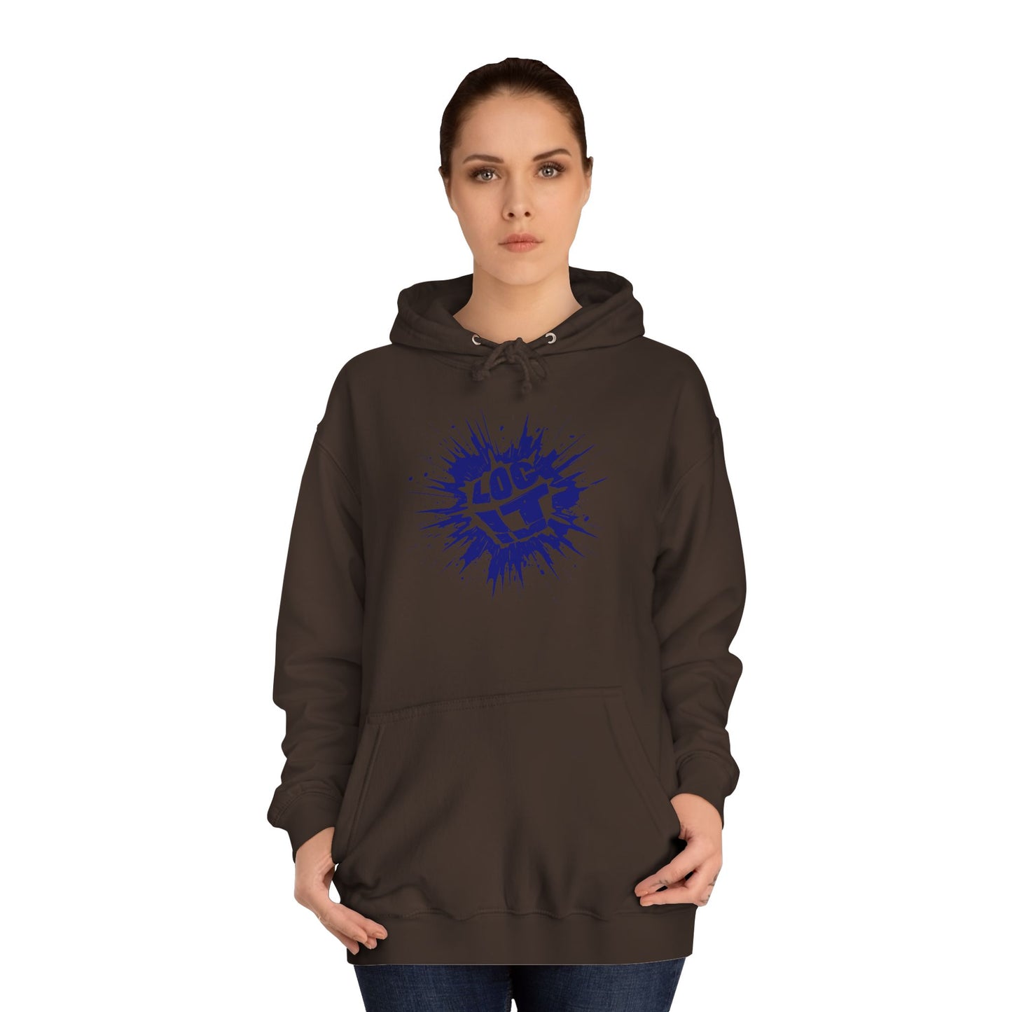 Unisex 'Log it in' Hoodie - Trendy Vibe, Perfect for Everyday wear, Casual Style, Great for Gifting, Ideal for Life