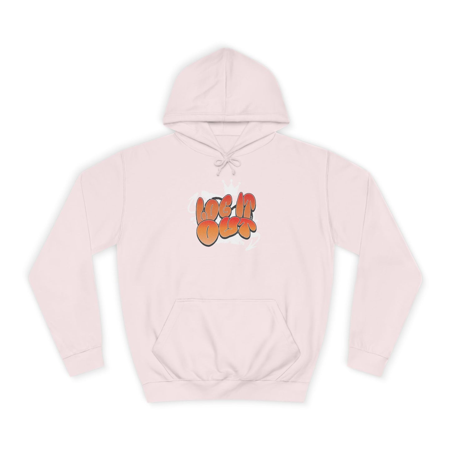 Unisex Hoodie - 'Log It Out' Trendy Comfort Wear