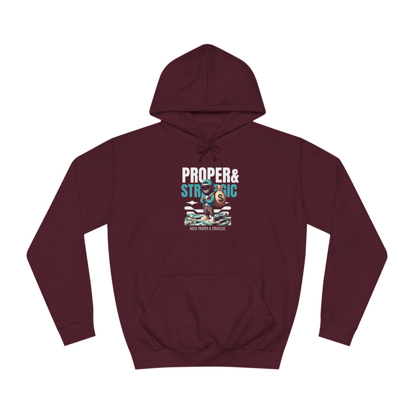 unisex Proper & Strategic Hoodie