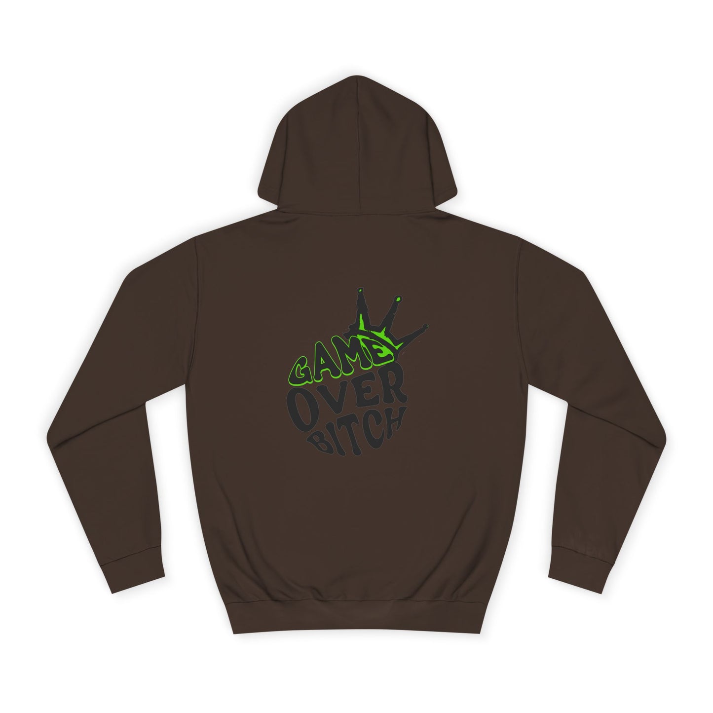 Unisex Hoodie - 'Game Over Bitch' Graphic Sweatshirt for everyone