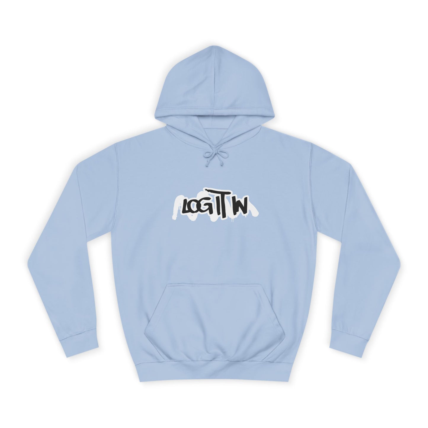 Unisex Log it in Hoodie with Trendy Graphic, Stylish Casual Wear, Gift, Apparel, Cozy Sweatshirt for Every Occasion