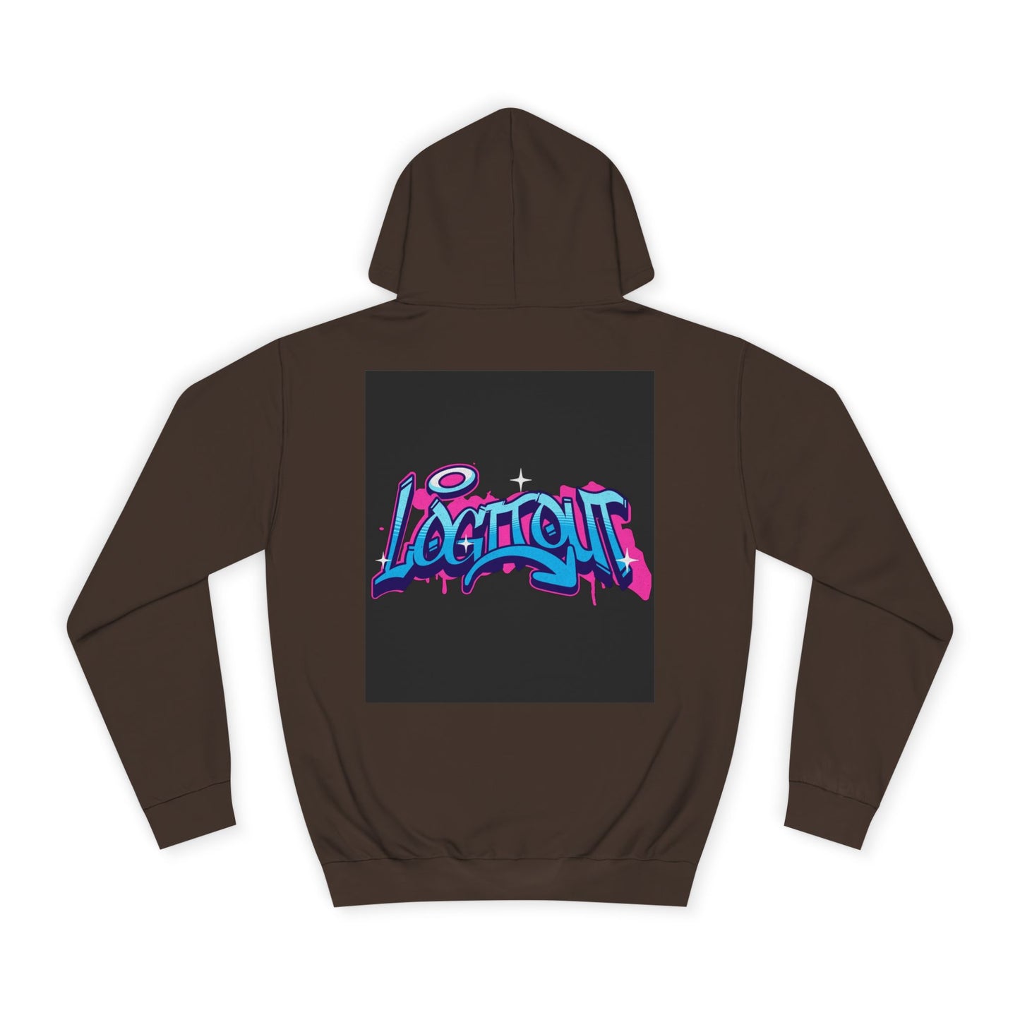 Unisex Hoodie with Colorful Graffiti Design - Trendy Streetwear, Perfect for Life, Gift, Casual Wear