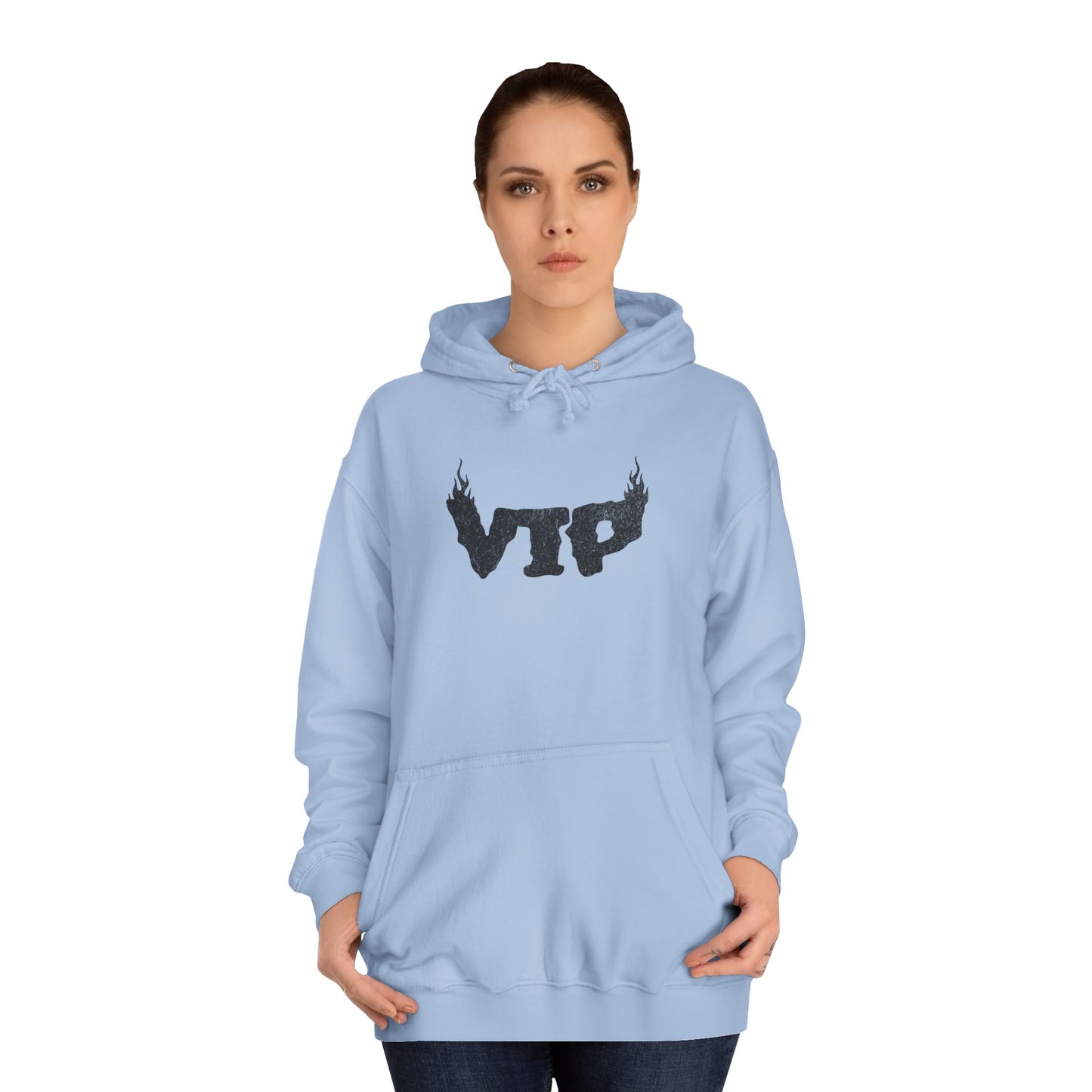 Unisex Hoodie with VIP Design, Comfy Sweatshirt, Trendy Casual Wear, Great for Events, Birthday Gift