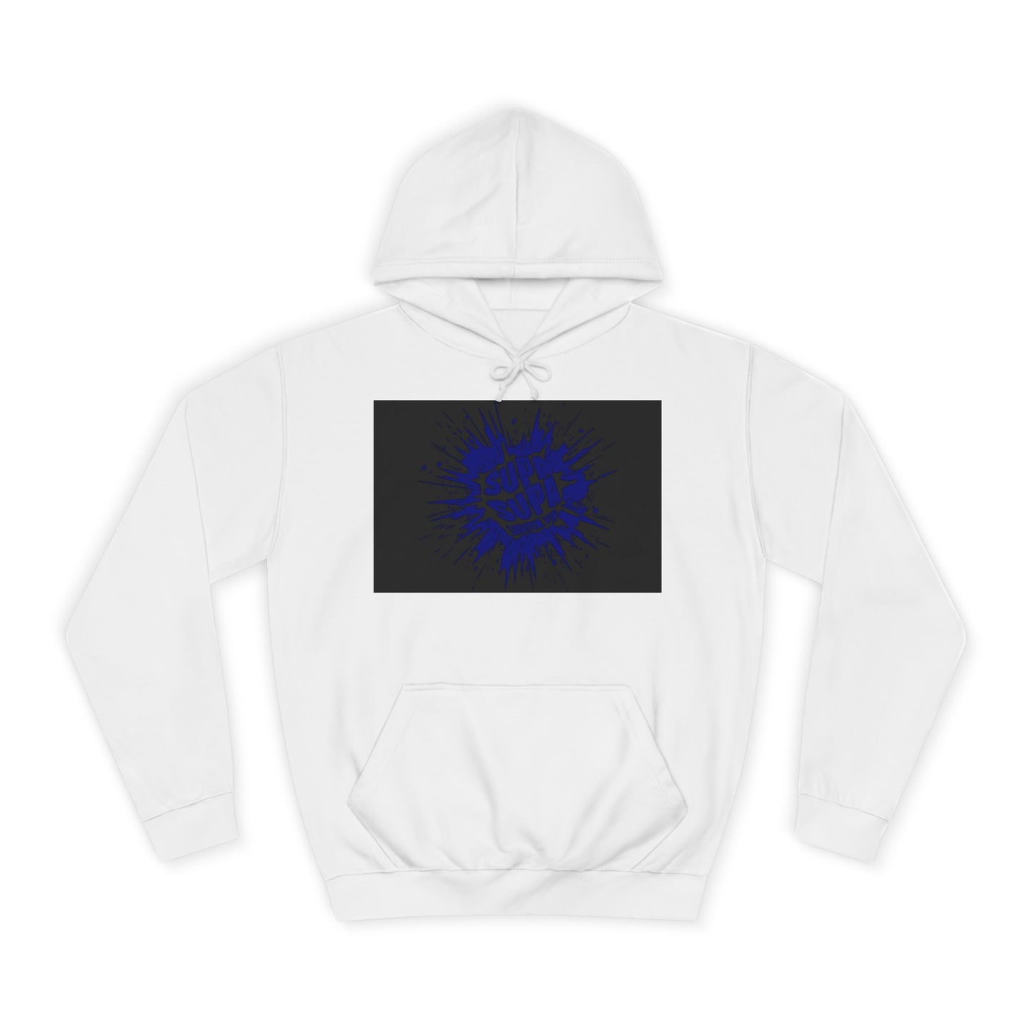 Unisex Supa Supa Hoodie with Bold Graphic Design, Comfortable Casual Wear, Ideal for Everyday, Perfect for Gifting, Spring and Fall Fashion