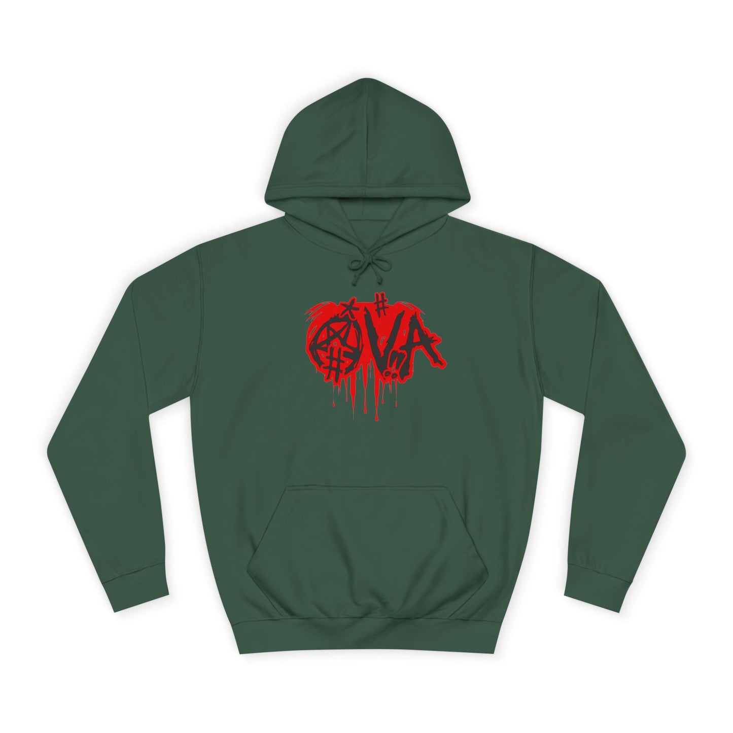 Edgy Unisex Hoodie with Graffiti-Style Print, Urban Streetwear, Apparel, Gift for any body, Casual Fashion