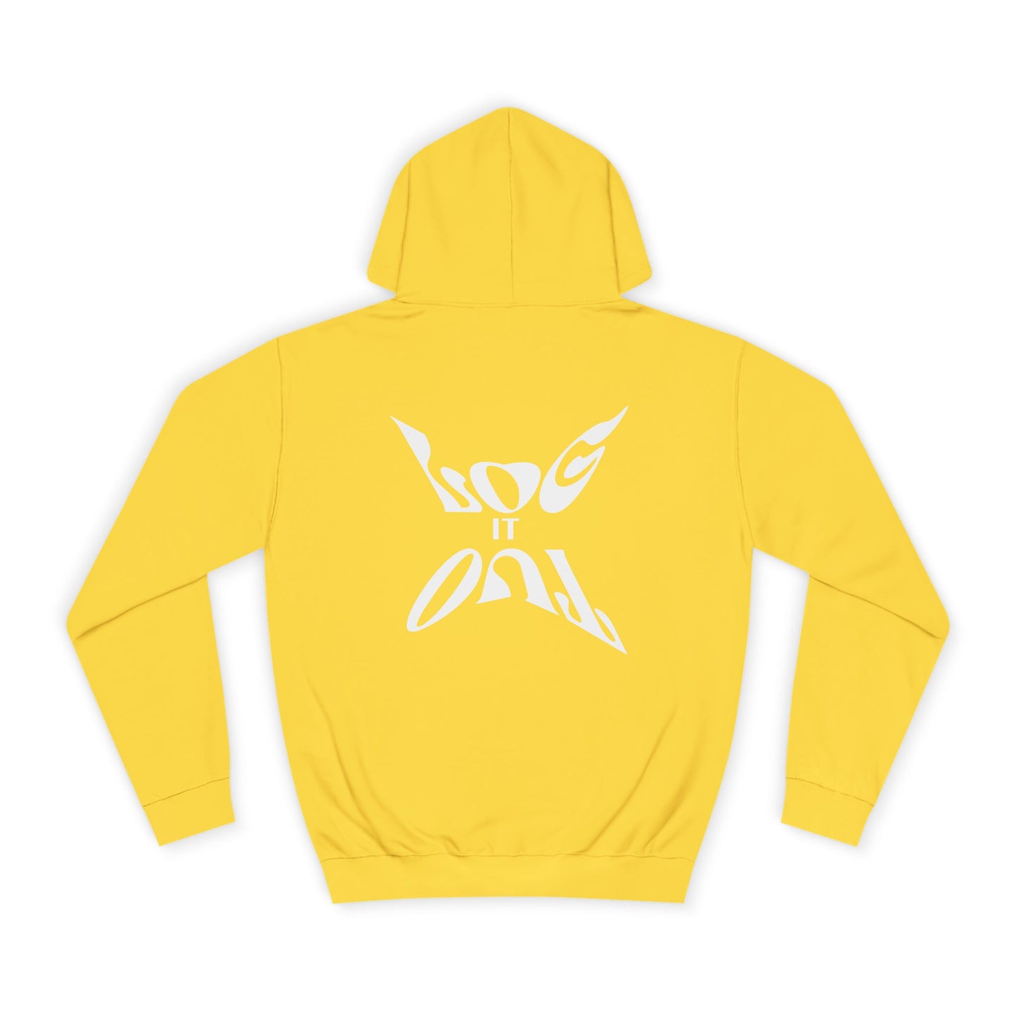 Unisex Hoodie with Artistic 'Log It Out' Design, Cozy Sweatshirt, Perfect Gift, Casual Outfits