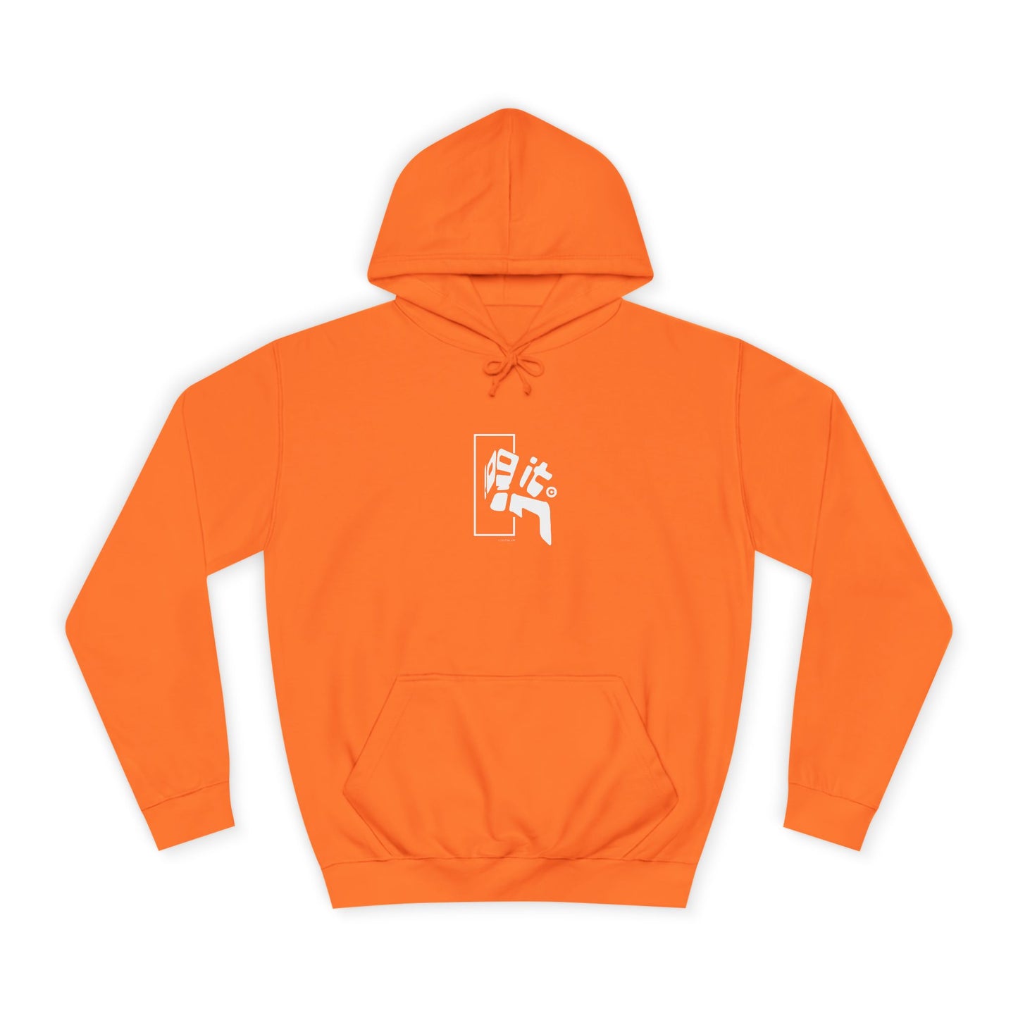 Unisex Log it in Hoodie with Bold Graphic, Casual Wear, Custom Apparel, Gift, Trendy Streetwear