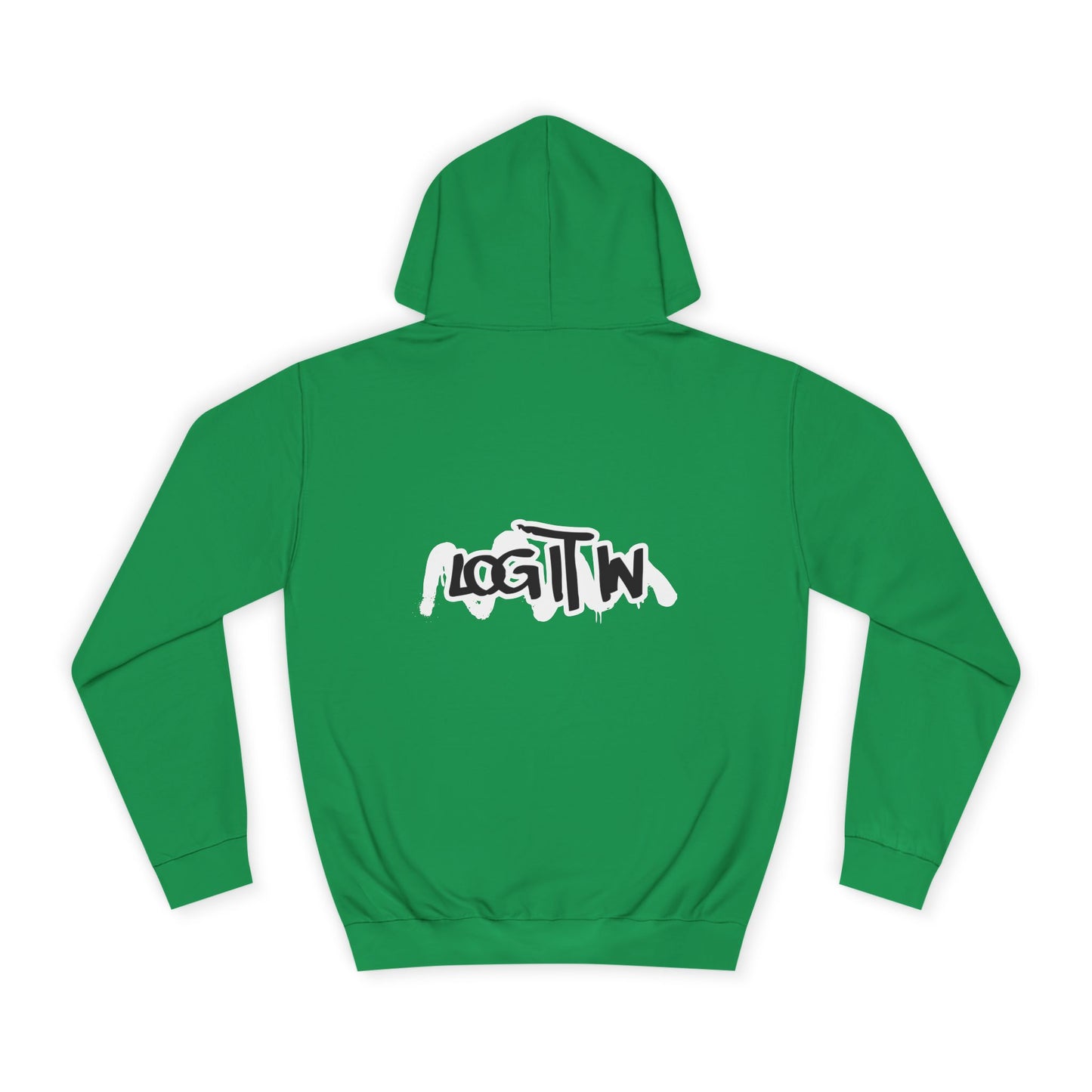 Unisex Log it in Hoodie with Trendy Graphic, Stylish Casual Wear, Gift, Apparel, Cozy Sweatshirt for Every Occasion