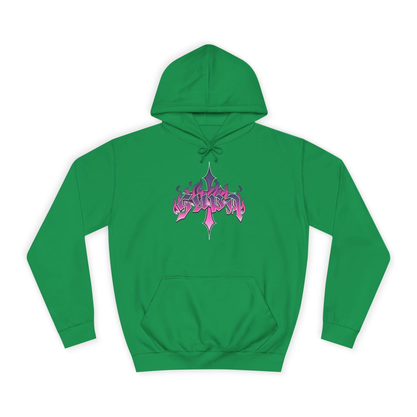 Trendy Unisex Supa Hoodie with Bold Graphic Design