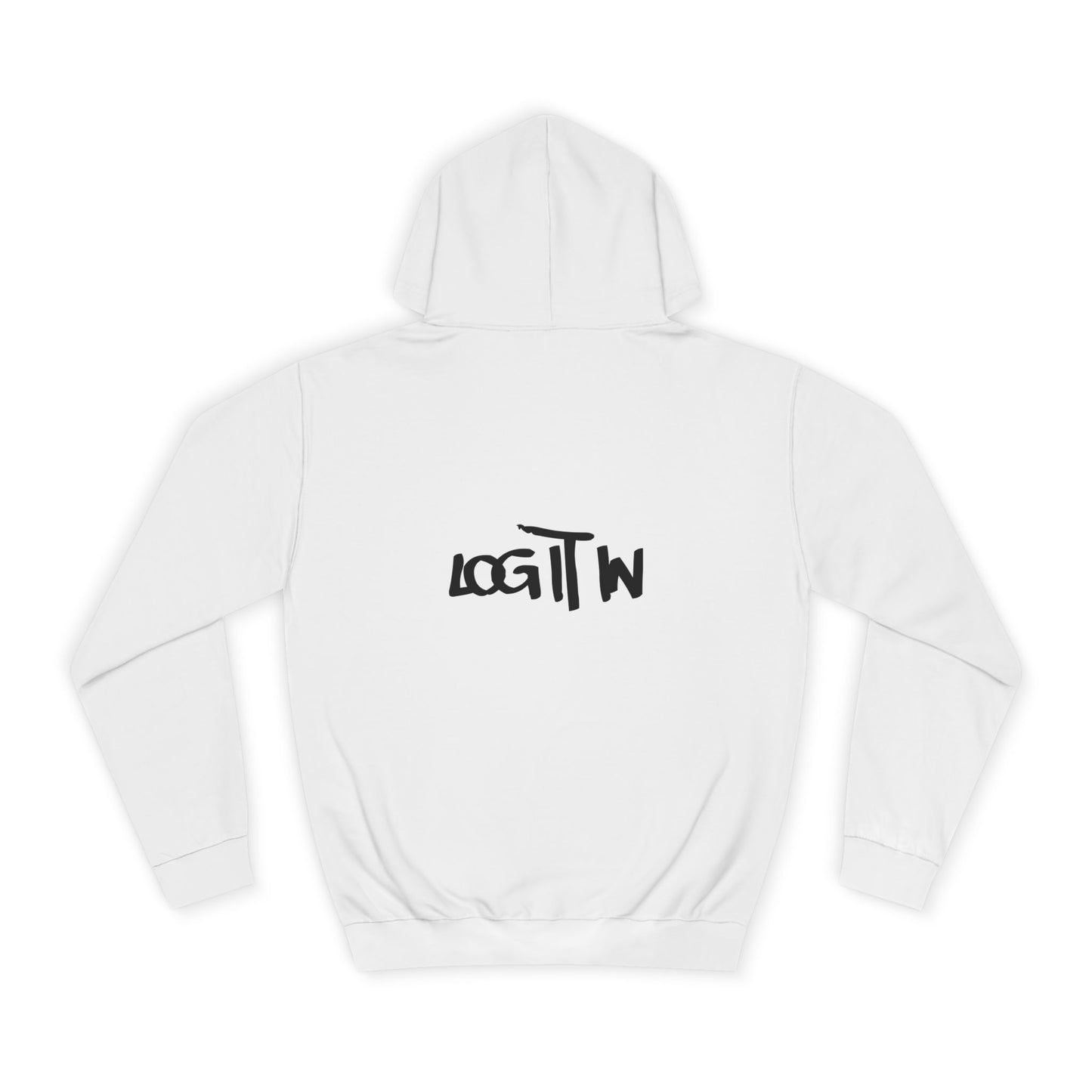 Unisex Log it in Hoodie with Trendy Graphic, Stylish Casual Wear, Gift, Apparel, Cozy Sweatshirt for Every Occasion