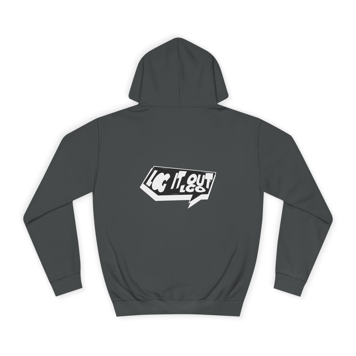 Chill Vibes Unisex Log it out Hoodie - Perfect for Campus Wear, Gifts, Casual Outfits, Fall/Winter Style, Cozy Fashion