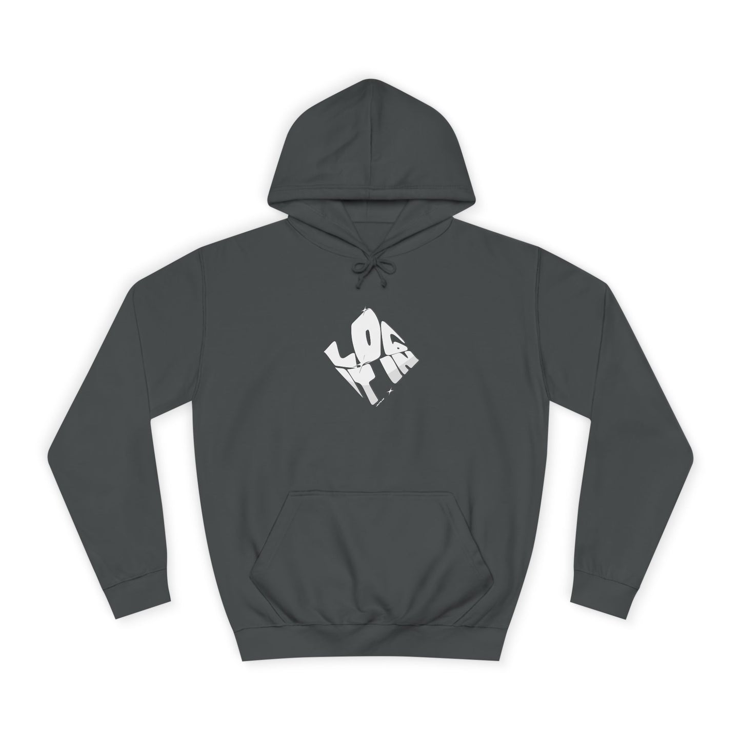Stylish Unisex Log it in Hoodie - Trendy Wear, Comfortable Everyday Style, Perfect Gift, Graduation, Casual Outings