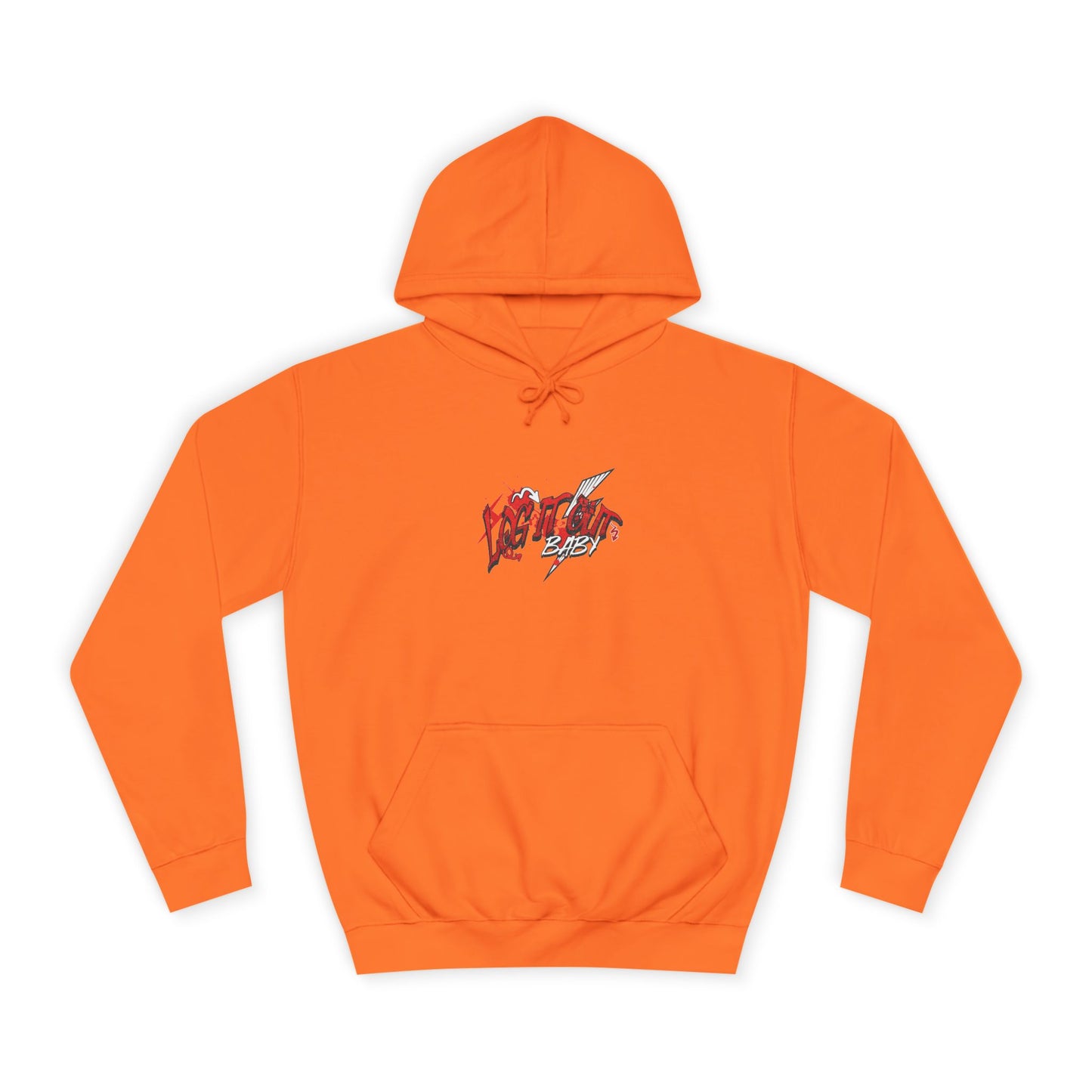 Trendy Log it out Hoodie, Graphic Sweatshirt, Unisex Casual Wear, Stylish Streetwear, Great for Gift Giving