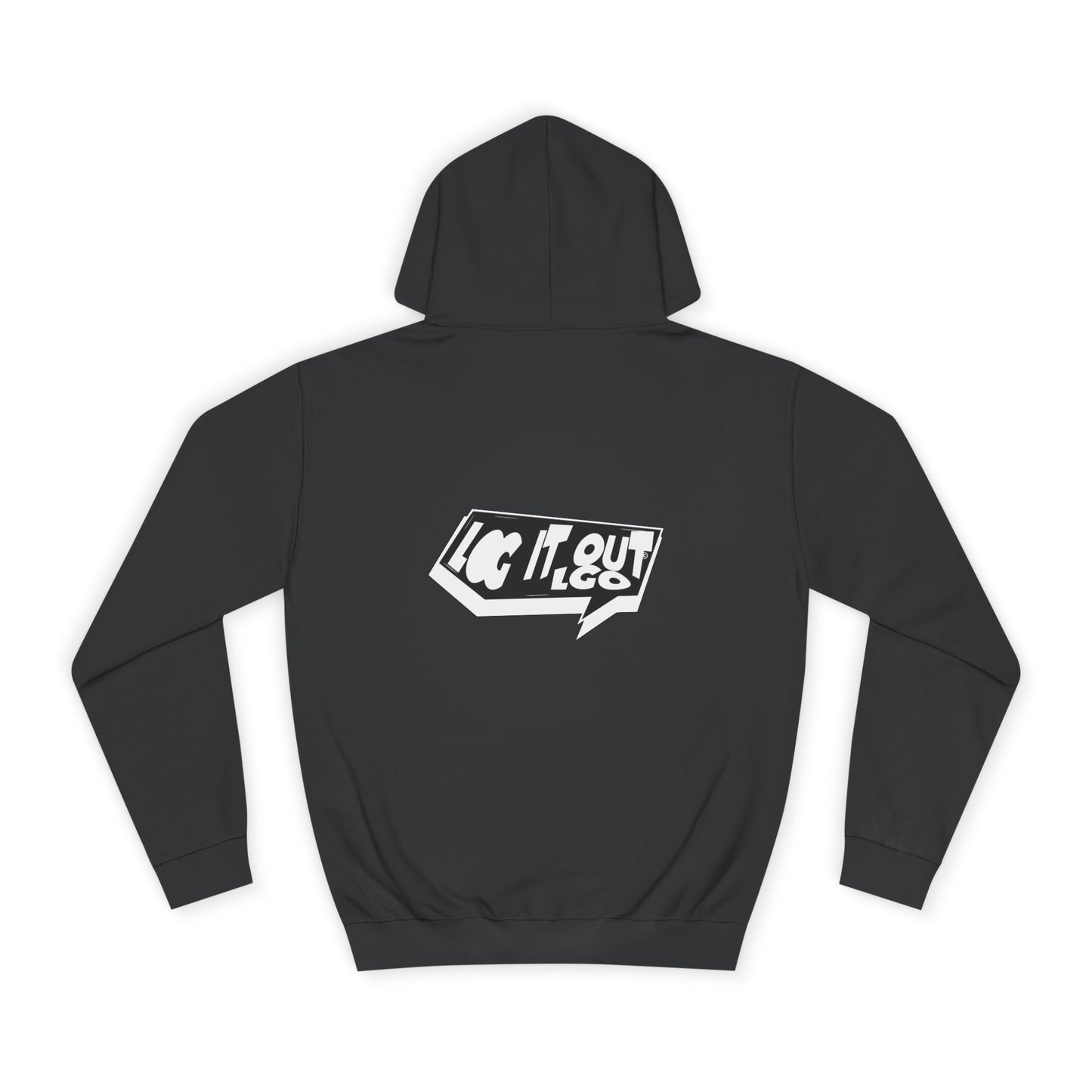 Chill Vibes Unisex Log it out Hoodie - Perfect for Campus Wear, Gifts, Casual Outfits, Fall/Winter Style, Cozy Fashion