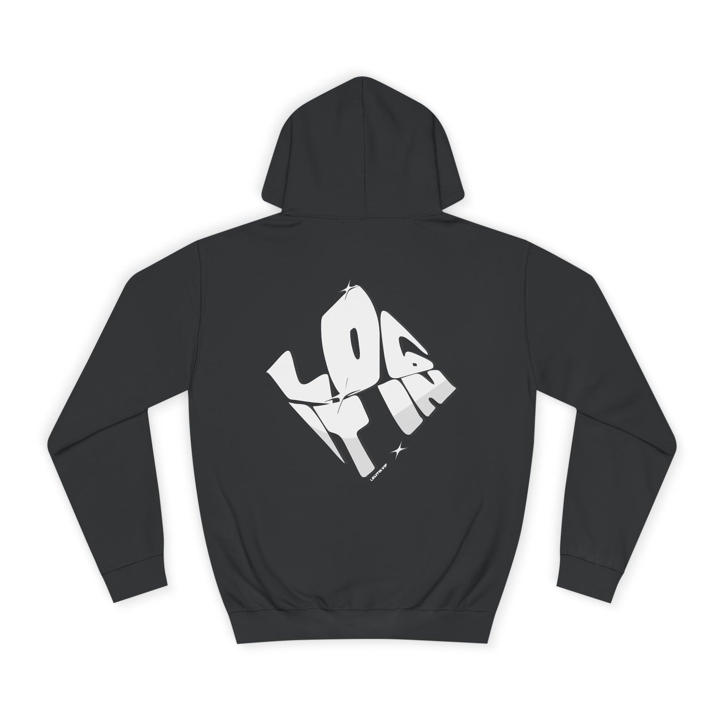 Stylish Unisex Log it in Hoodie - Trendy Wear, Comfortable Everyday Style, Perfect Gift, Graduation, Casual Outings