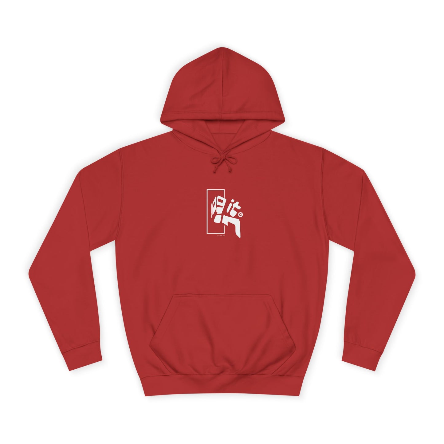Unisex Log it in Hoodie with Bold Graphic, Casual Wear, Custom Apparel, Gift, Trendy Streetwear