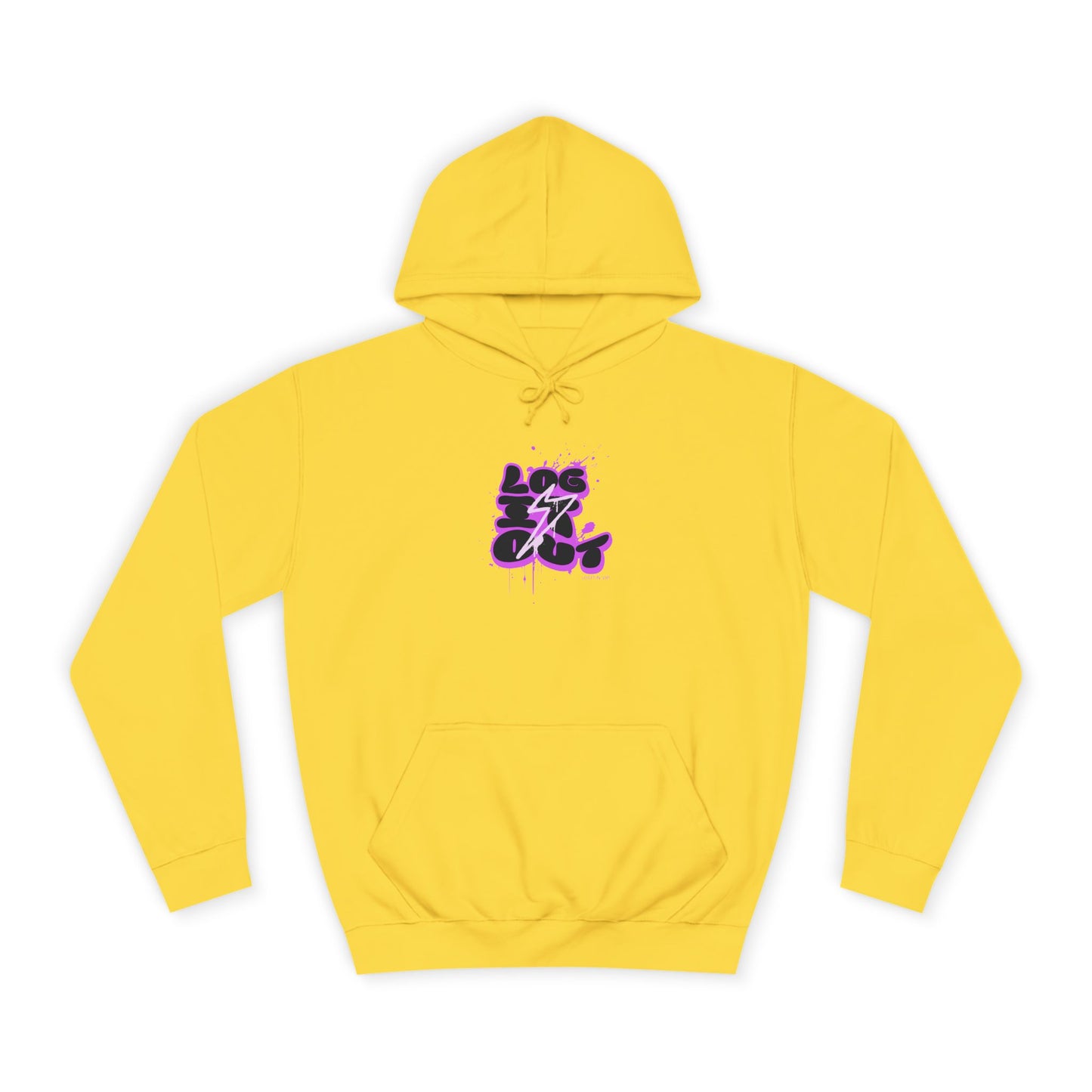 Unisex Hoodie - Log It Out Trendy Street Wear