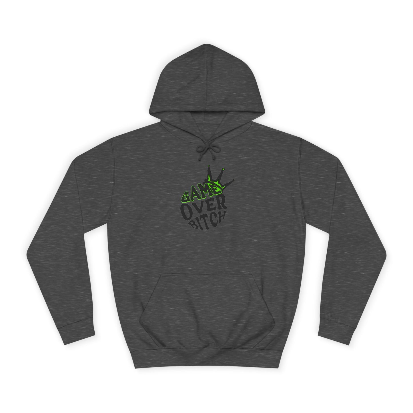 Unisex Hoodie - 'Game Over Bitch' Graphic Sweatshirt for everyone