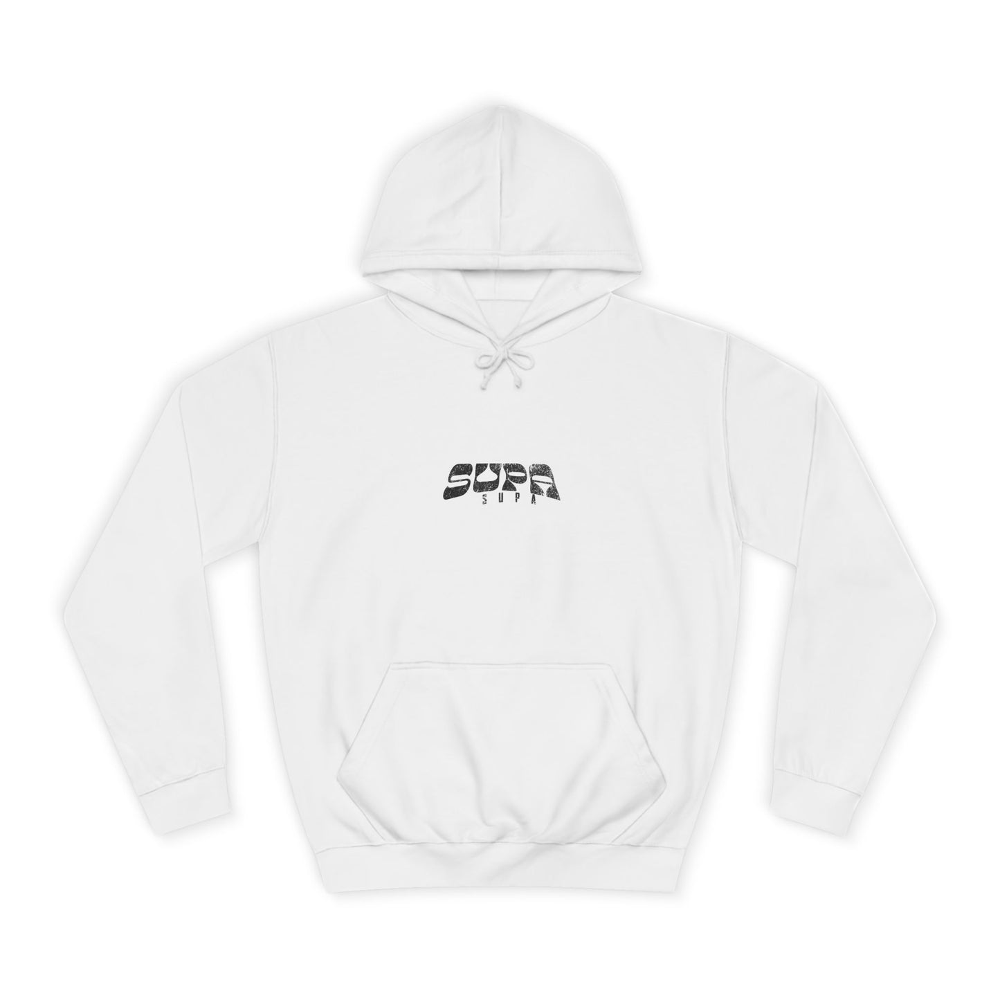 Unisex Hoodie with Bold SUPA Graphic, Casual Wear, Custom Apparel, Gift, Street Style, Everyday Comfort