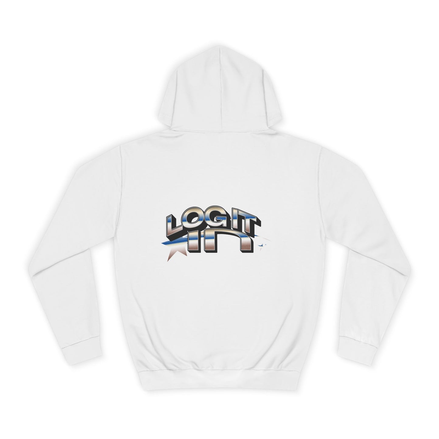 Unisex Hoodie - Log it in Design, Ideal, Cozy Gift, Custom Apparel, Perfect for Graduation, Casual Wear