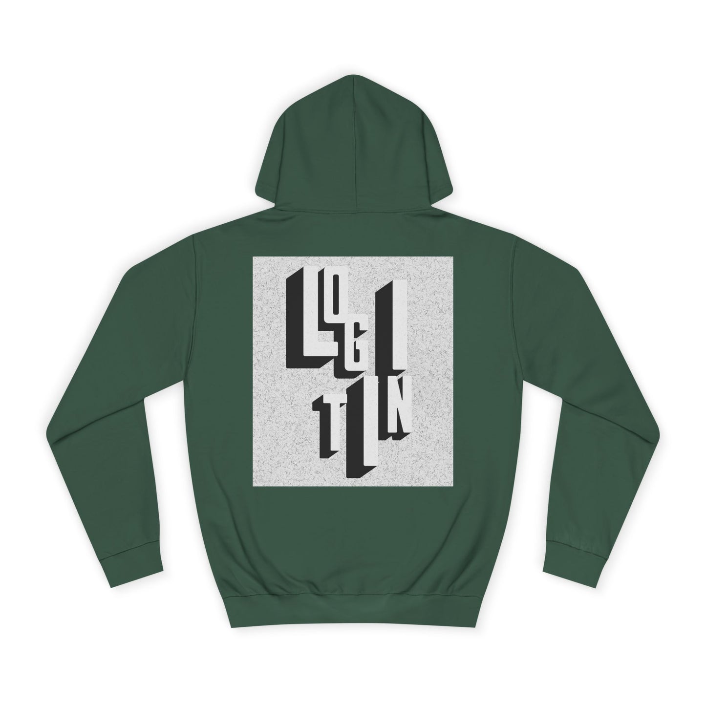 Minimalist Hoodie, Unisex Sweatshirt, Cozy Campus Wear, Student Gift, Modern Graphic Hoodie