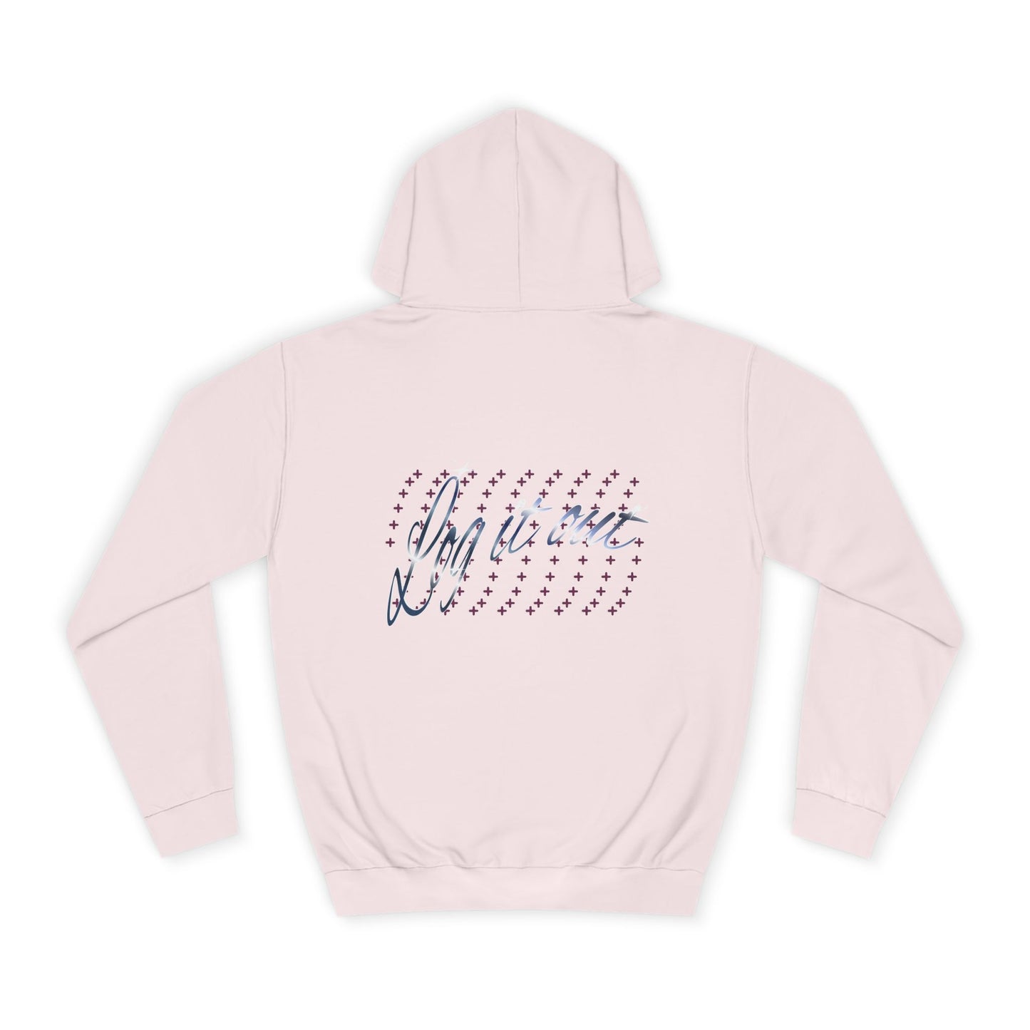 Stylish Unisex 'Log it out' Hoodie with Trendy Script Design, Perfect for Casual Wear, Gift, Apparel, Unisex Fashion