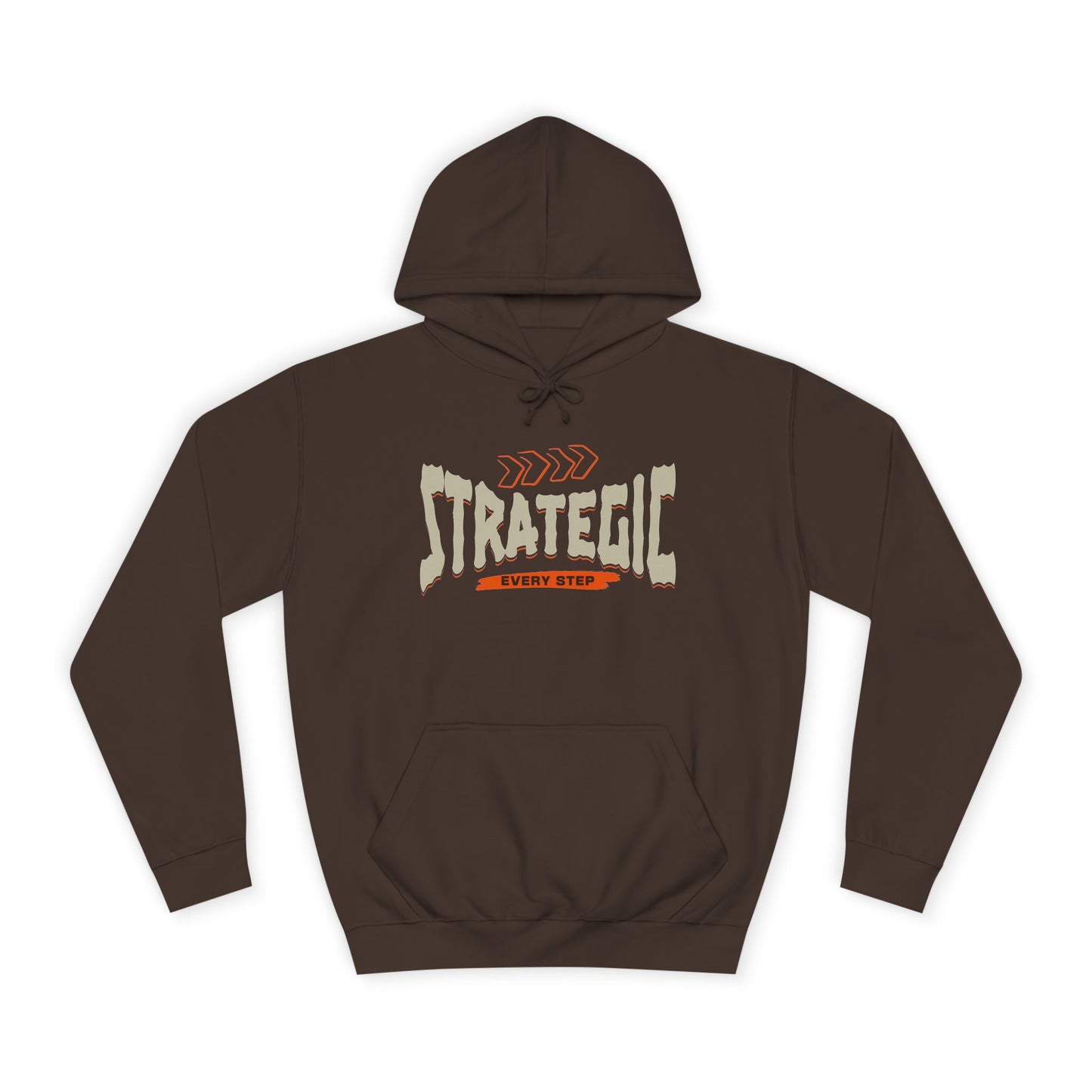 Strategic Unisex Hoodie - Every Step - Cozy Style for joints & Trendsetters
