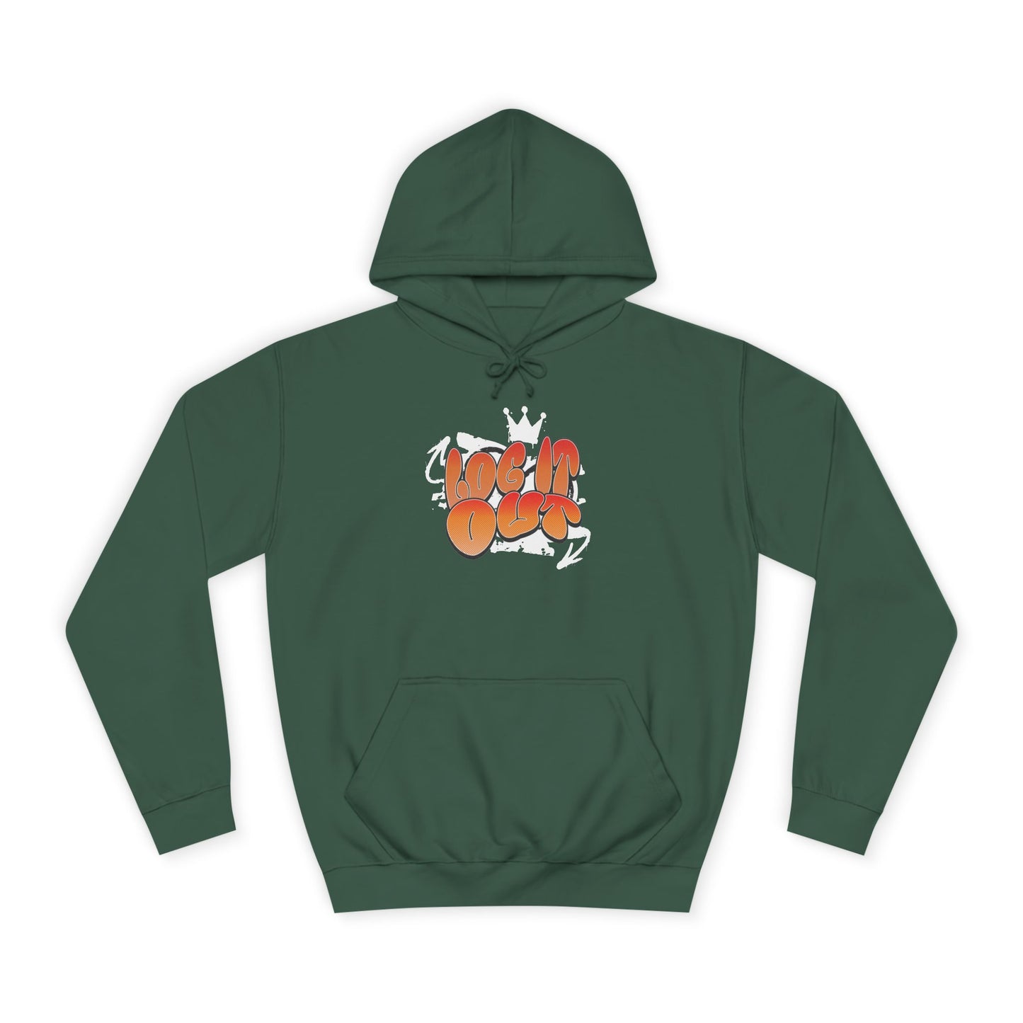 Unisex Hoodie - 'Log It Out' Trendy Comfort Wear
