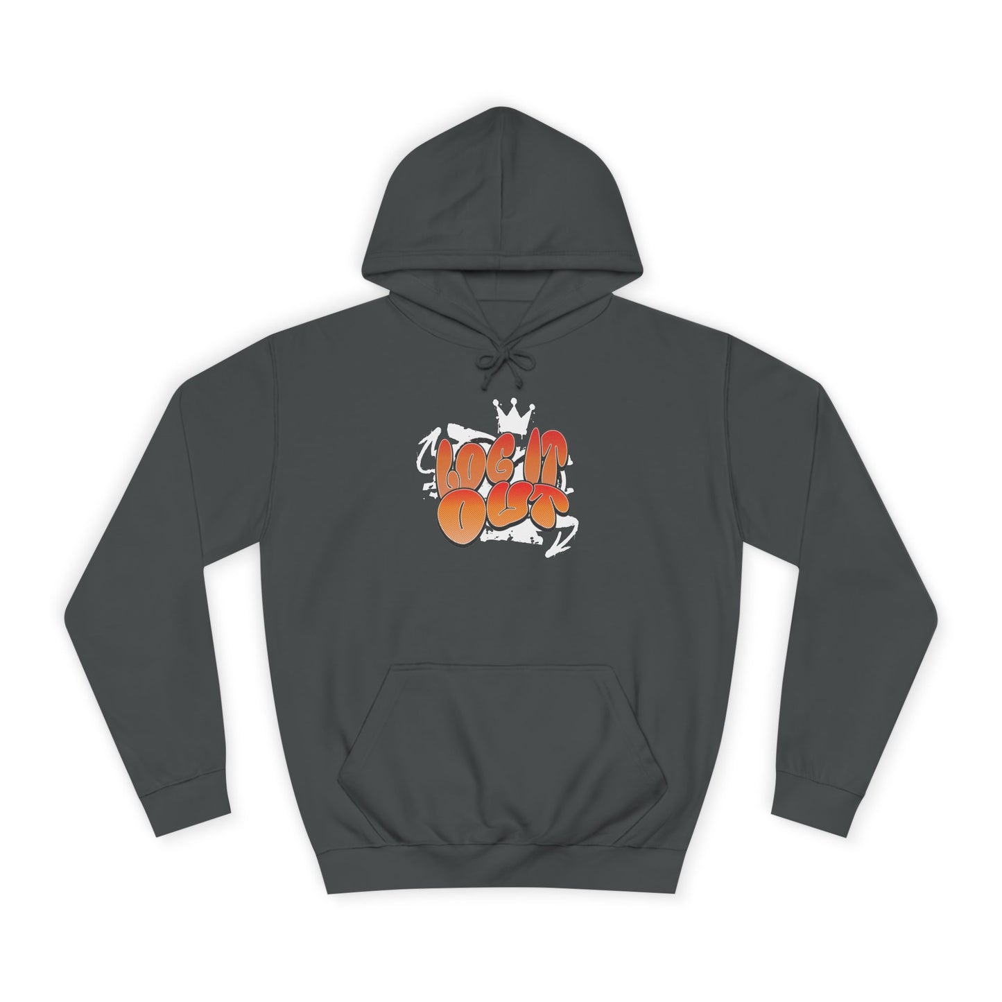 Unisex Hoodie - 'Log It Out' Trendy Comfort Wear