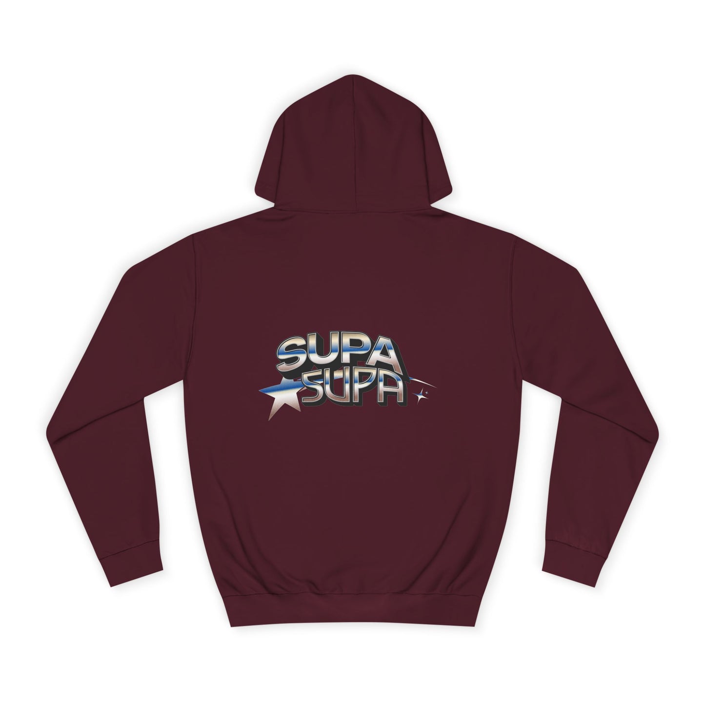 Unisex Hoodie with SUPA SUPA Design - Cozy Casual Wear, Perfect Gift, Events, Lounging
