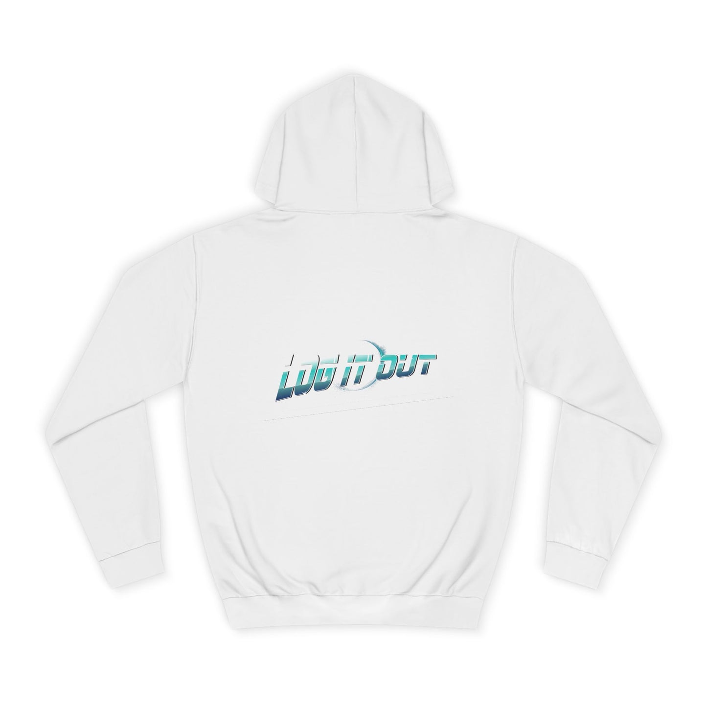 Unisex 'log it out' Hoodie with Retro Style, Ideal for Everyday Wear, Perfect for trendy wear,Gift for Friends