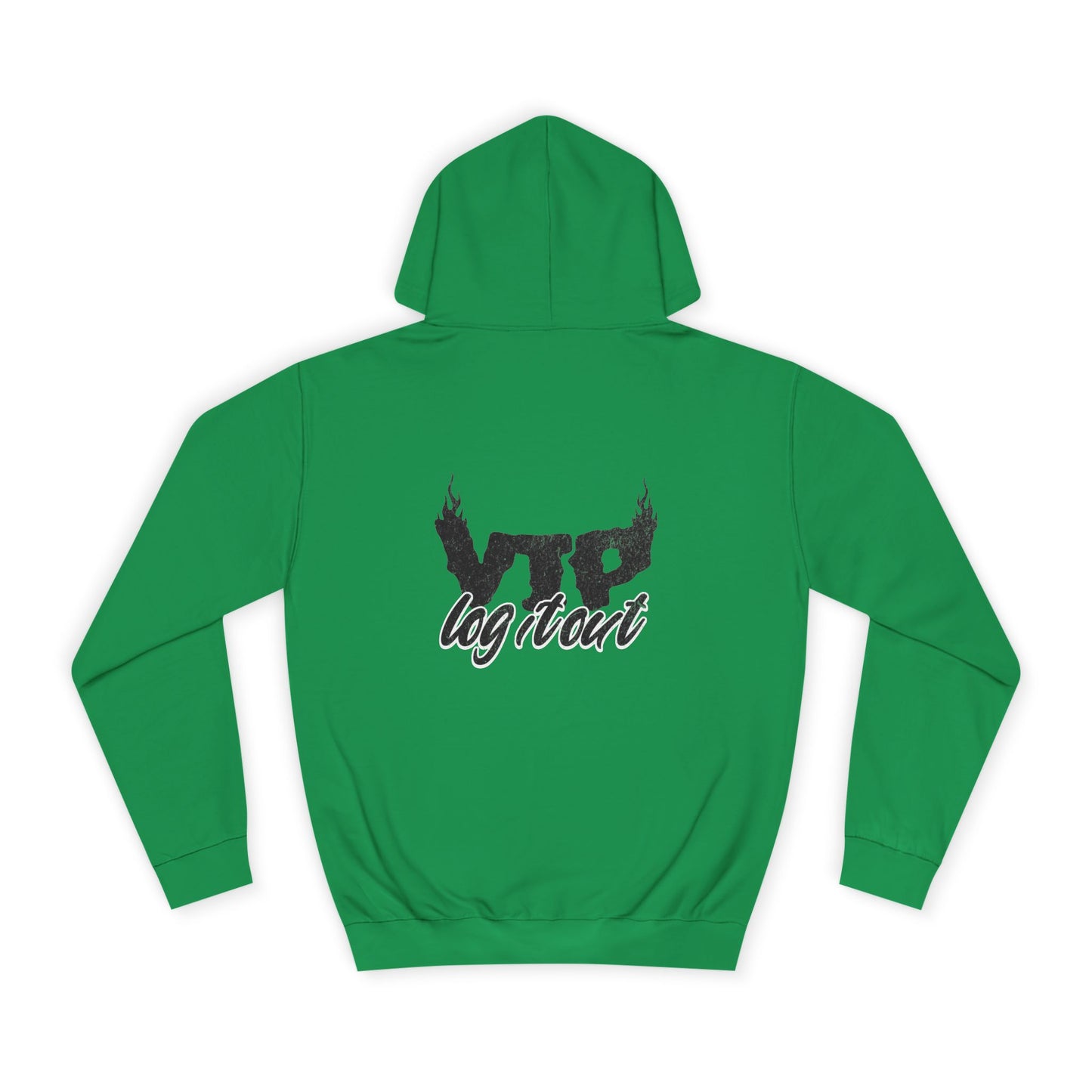 Unisex Log it Out Hoodie with Bold Logo, Casual Streetwear, Perfect for Any Thing, Comfortable Gift for Everyday Wear