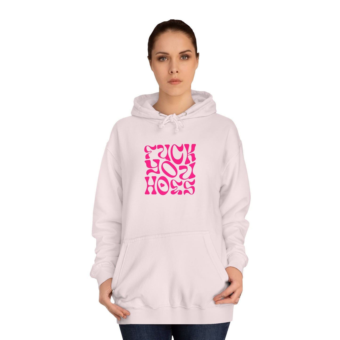 Trendy Unisex Hoodie with Bold Graphic Design