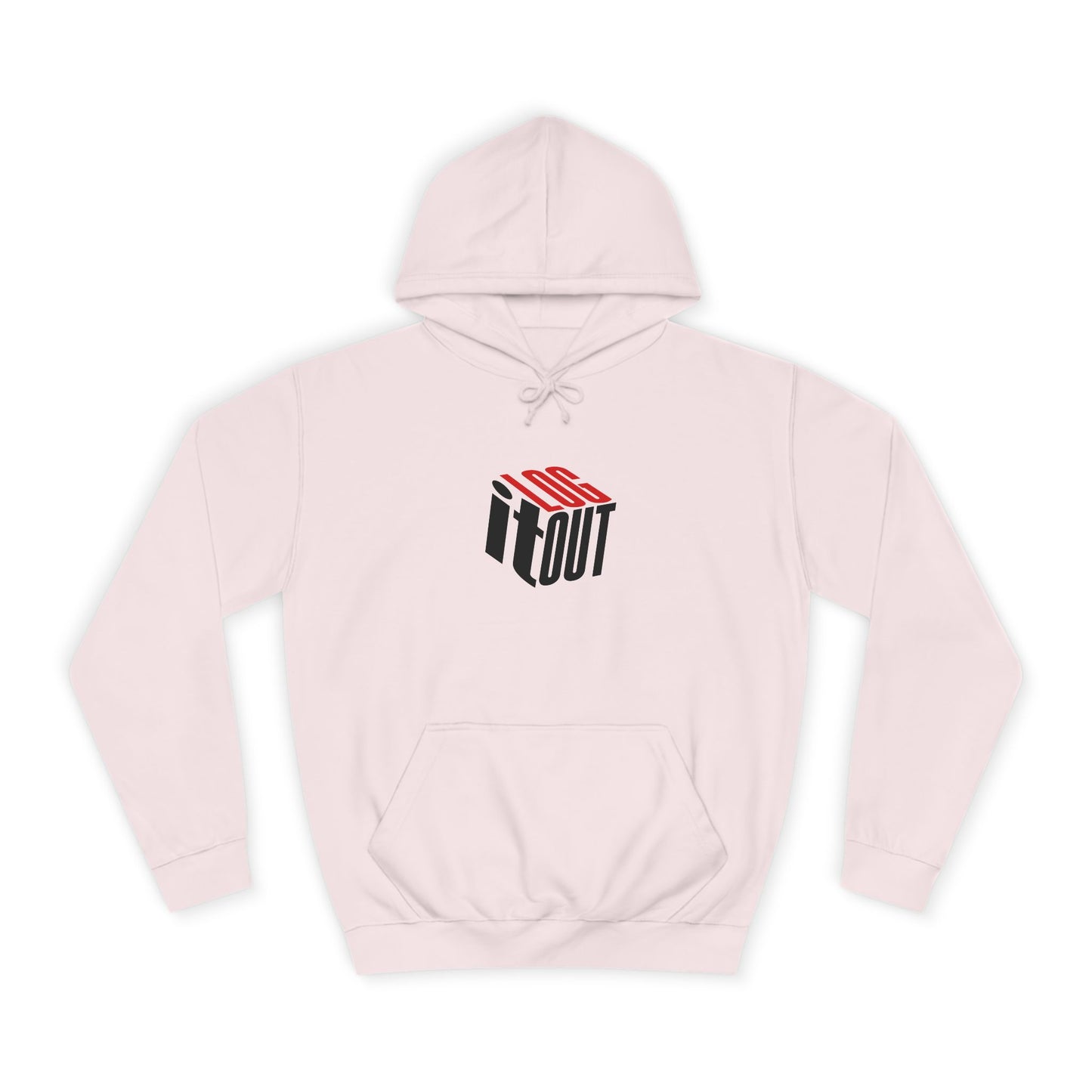 Stylish Unisex Log it out Hoodie with Trendy Graphic, Casual Wear, Cozy Gift, Fun Hoodie for Everyday Use,
