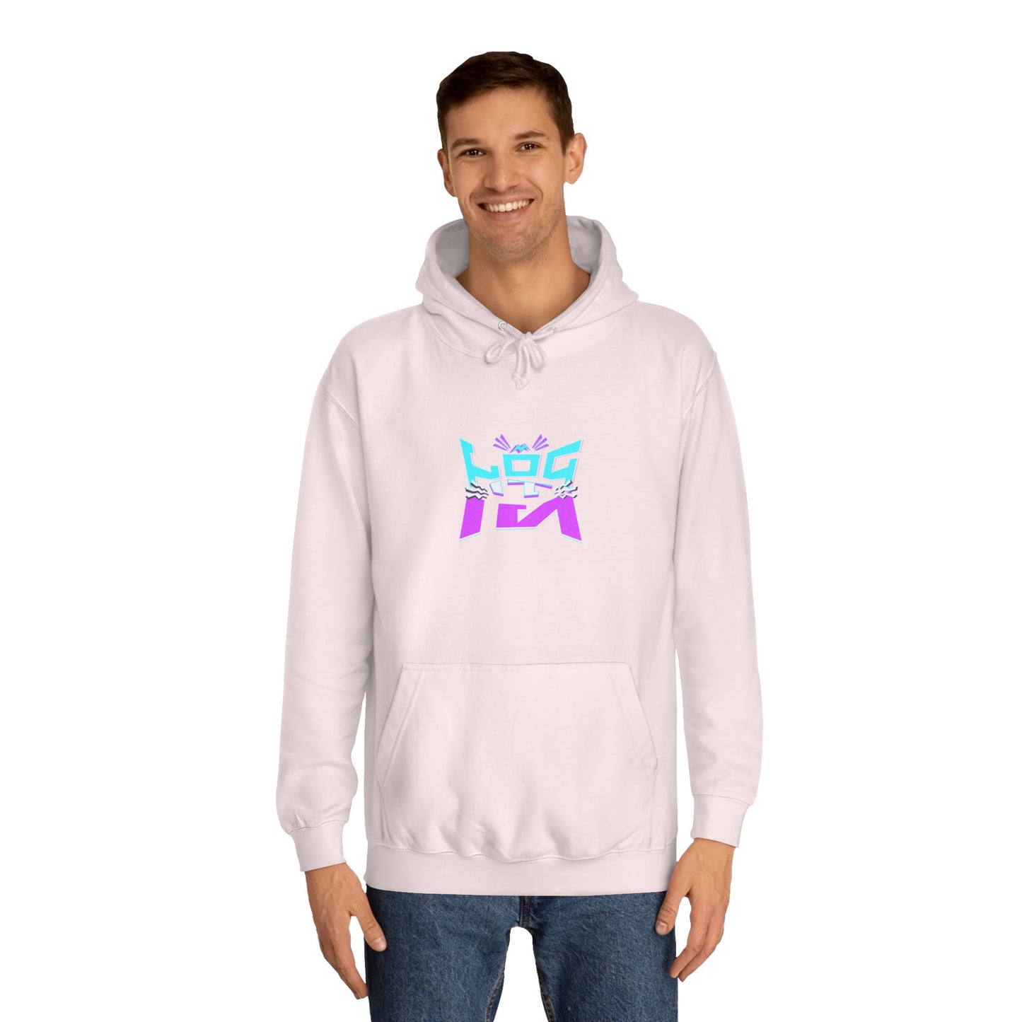 Vibrant Unisex Log it in Hoodie for Everyday Life, Trendy Streetwear, Cozy Wear, Gift for Any One, Casual Everyday Style