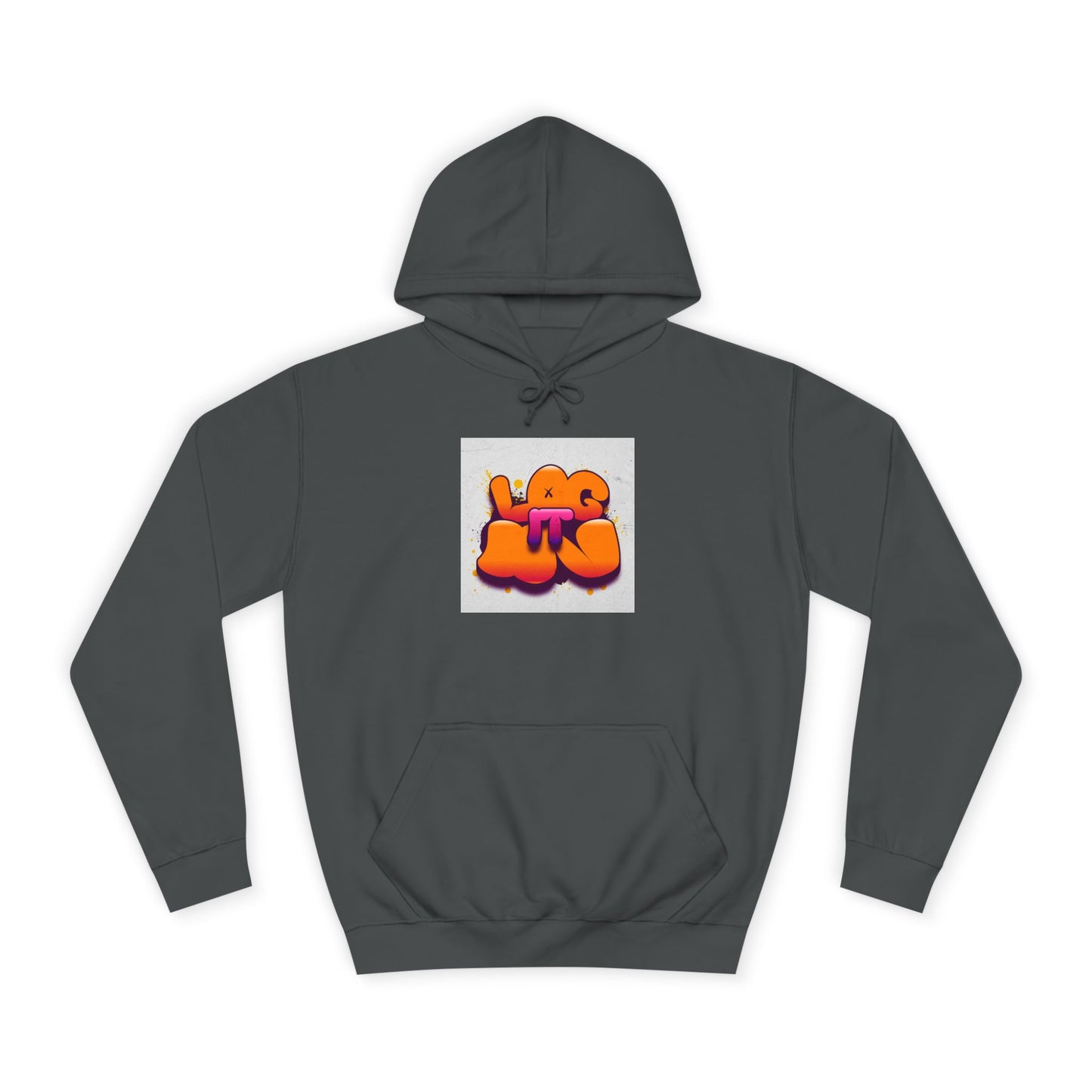 Vibrant Graffiti Log it in Hoodie, Trendy Sweatshirt, Casual Streetwear, Unique Gift, Artsy Apparel
