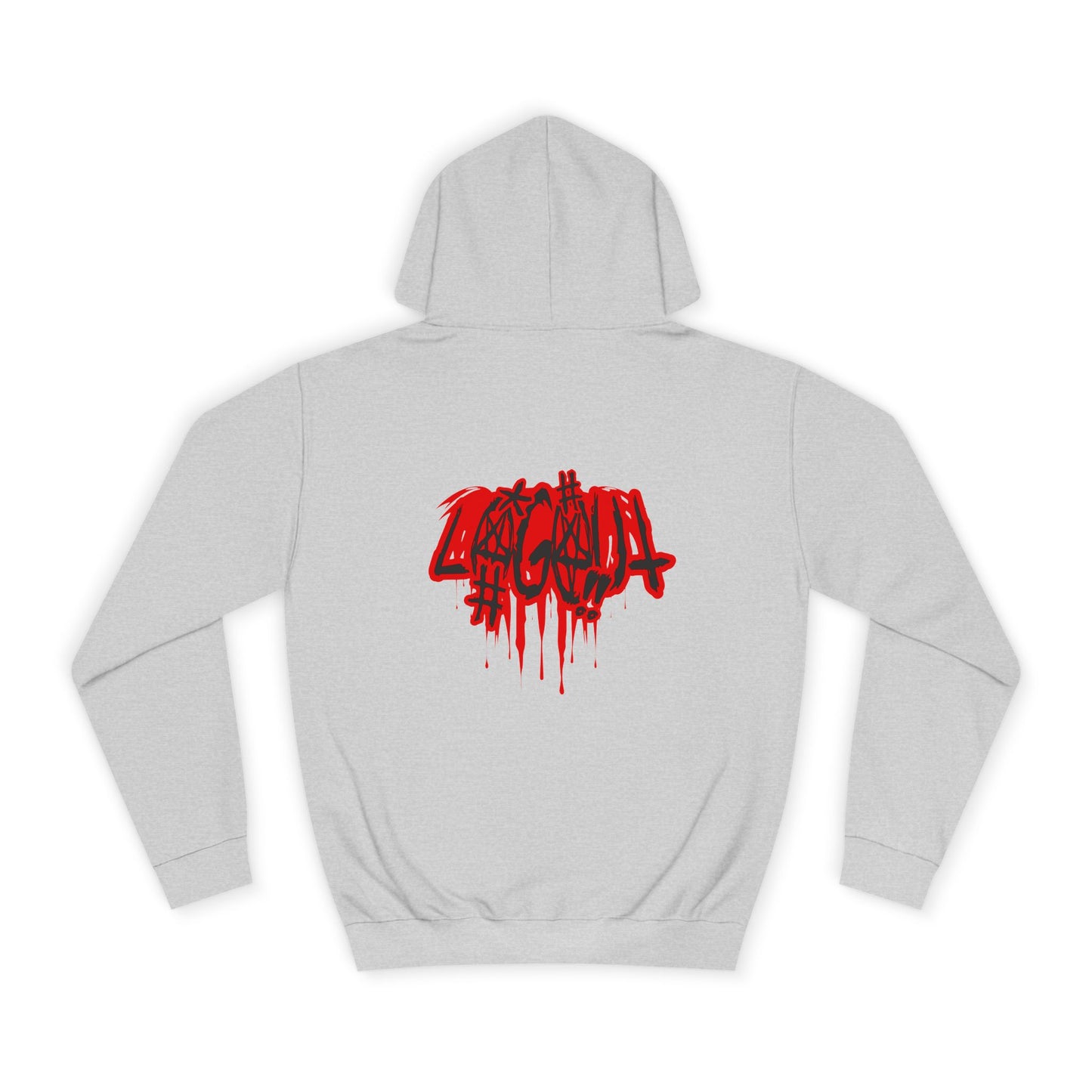 Bold Graffiti log out Hoodie, Unisex Streetwear, Comfortable Casual Wear,