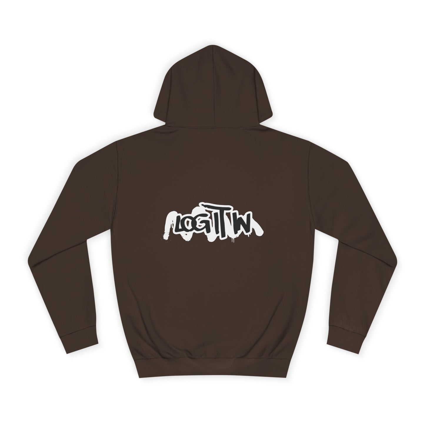 Unisex Log it in Hoodie with Trendy Graphic, Stylish Casual Wear, Gift, Apparel, Cozy Sweatshirt for Every Occasion