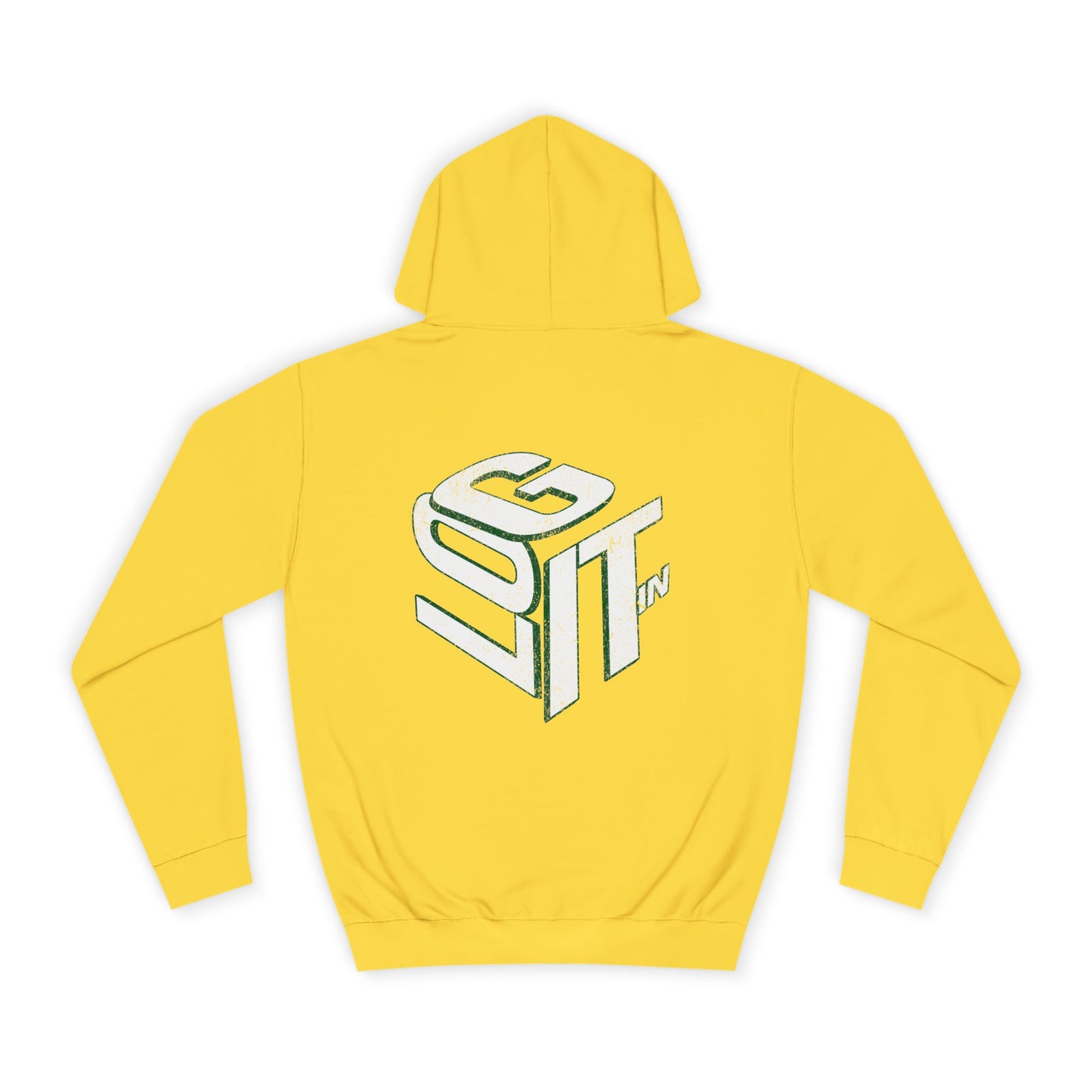 Stylish Unisex Hoodie with Design, Log it in Sweatshirt, Casual Hoodie, Modern Apparel, Unique Gear