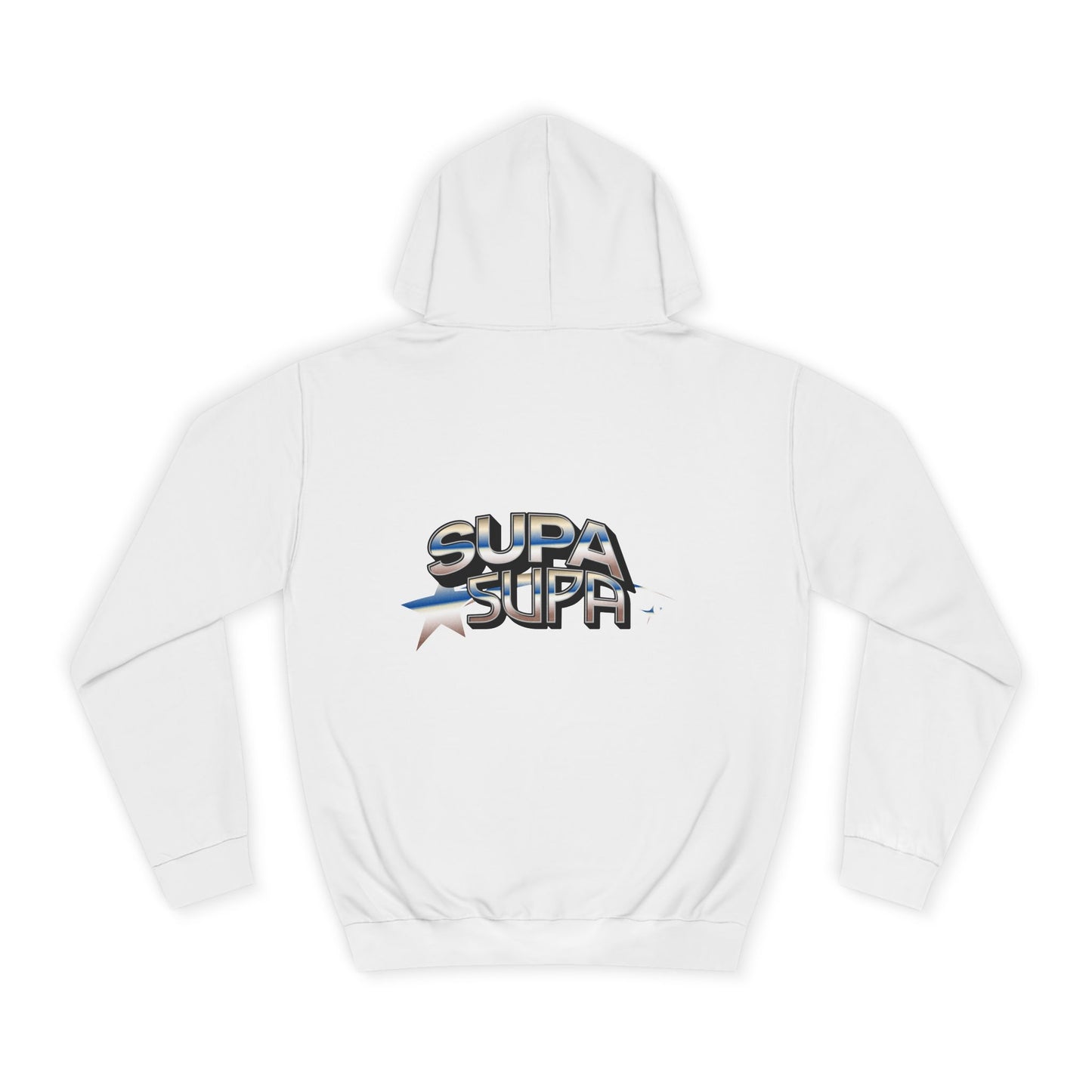 Unisex Hoodie with SUPA SUPA Design - Cozy Casual Wear, Perfect Gift, Events, Lounging