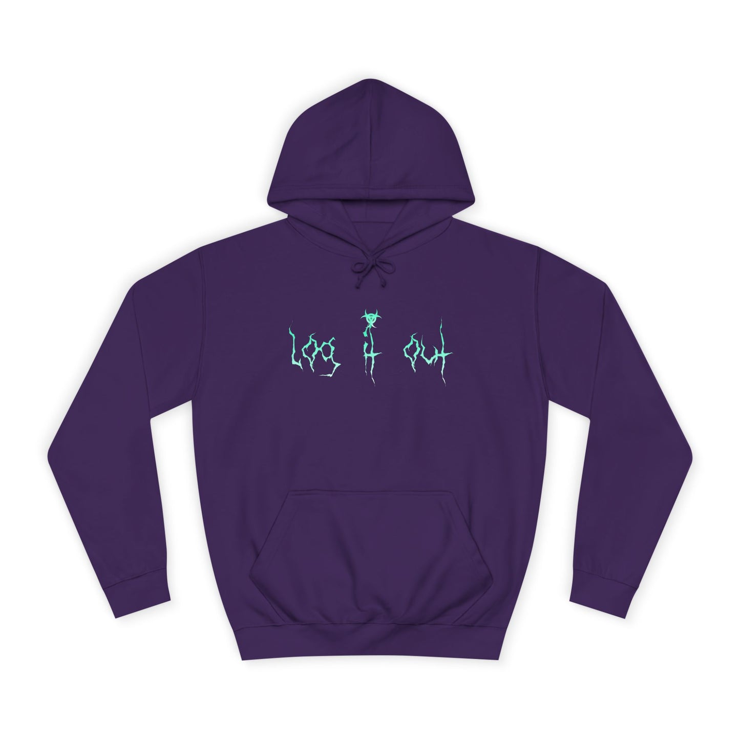 Unisex Log it out Hoodie - Trendy Graphic Sweatshirt, Casual Wear, Gift for Any one, Fall Fashion, Comfy Outfit