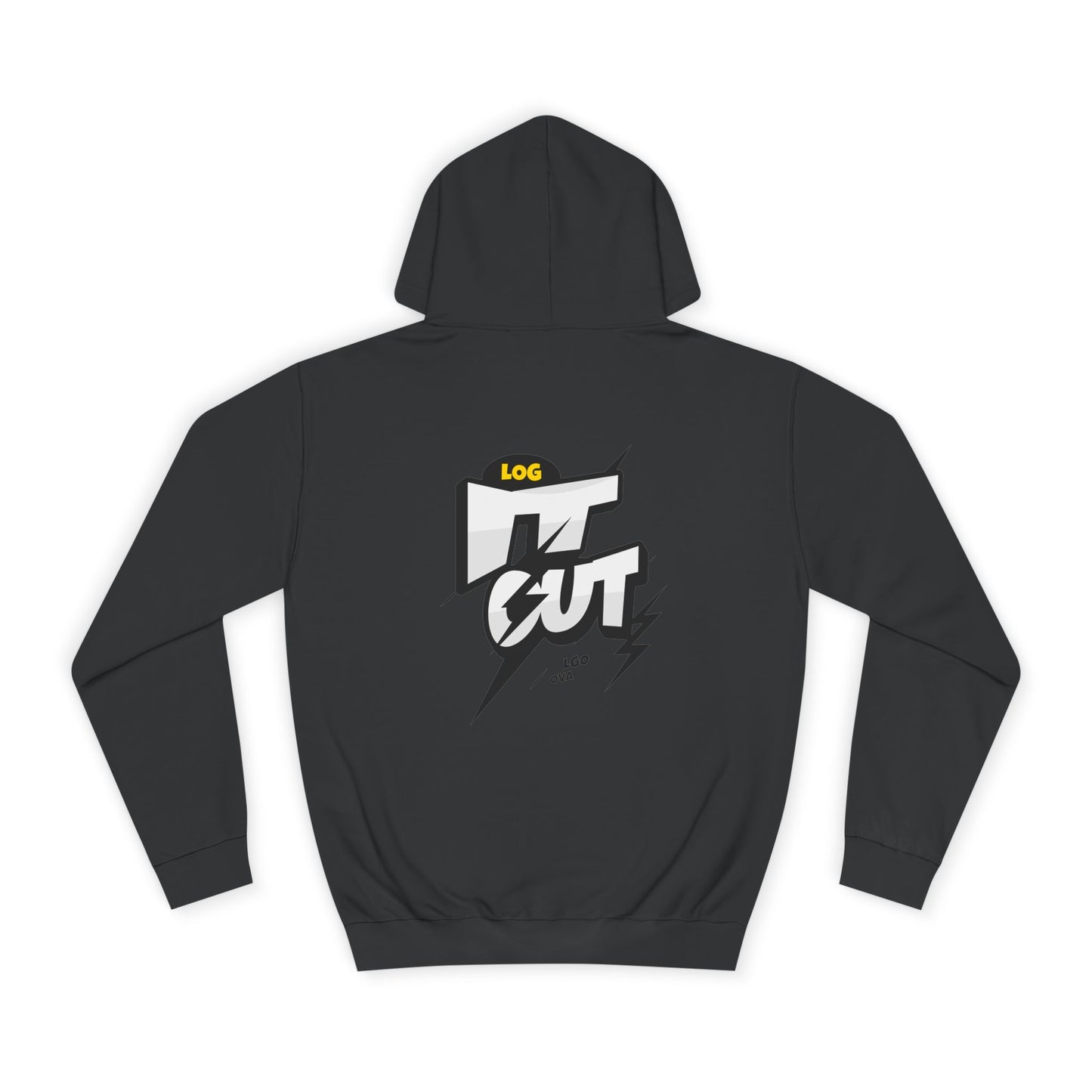 Log it out Graphic Hoodie, Unisex Hoodie, Streetwear Fashion, Casual Wear, Gift, Trendy Apparel